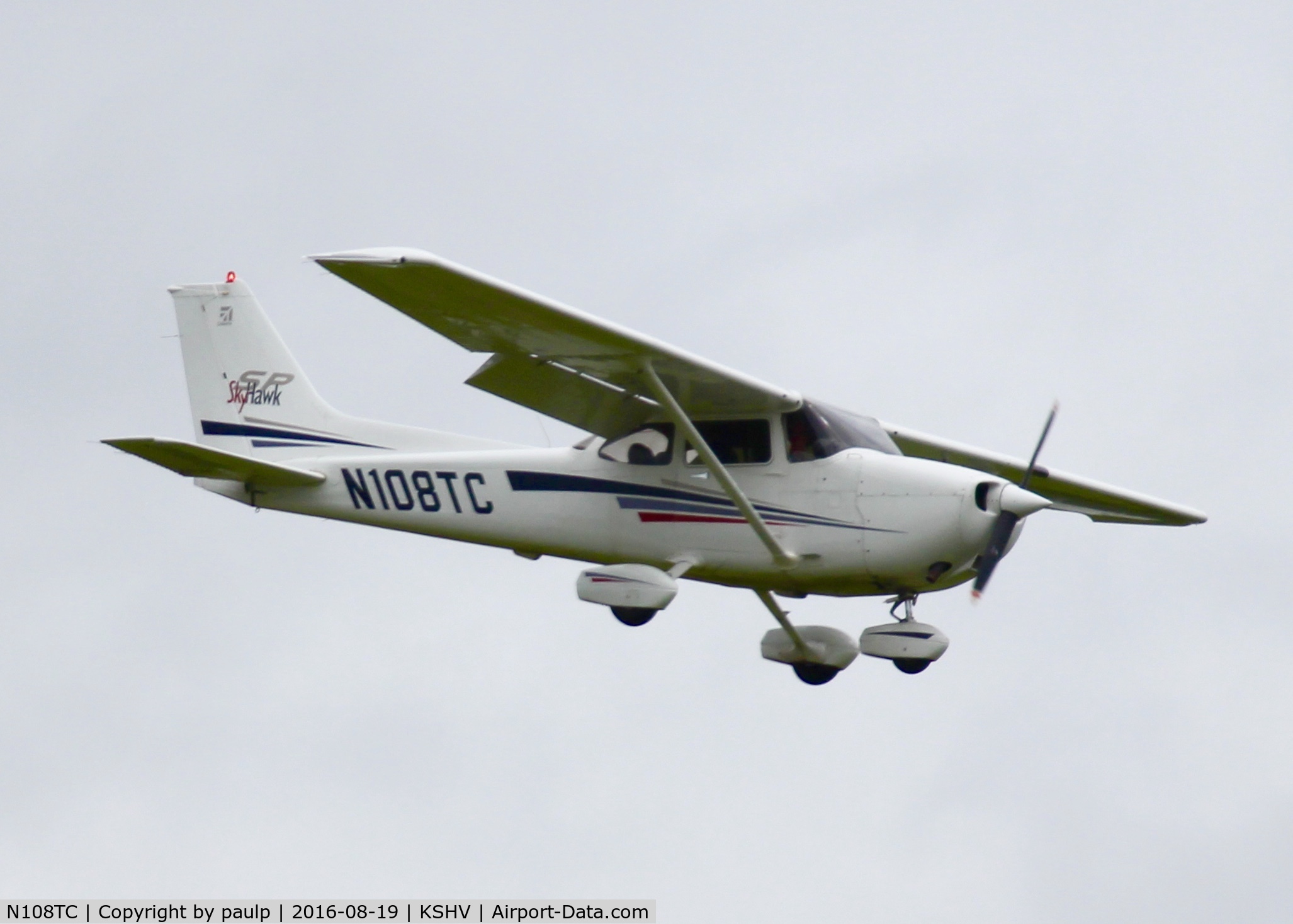 N108TC, 2001 Cessna 172S C/N 172S8801, At Shreveport Regional.