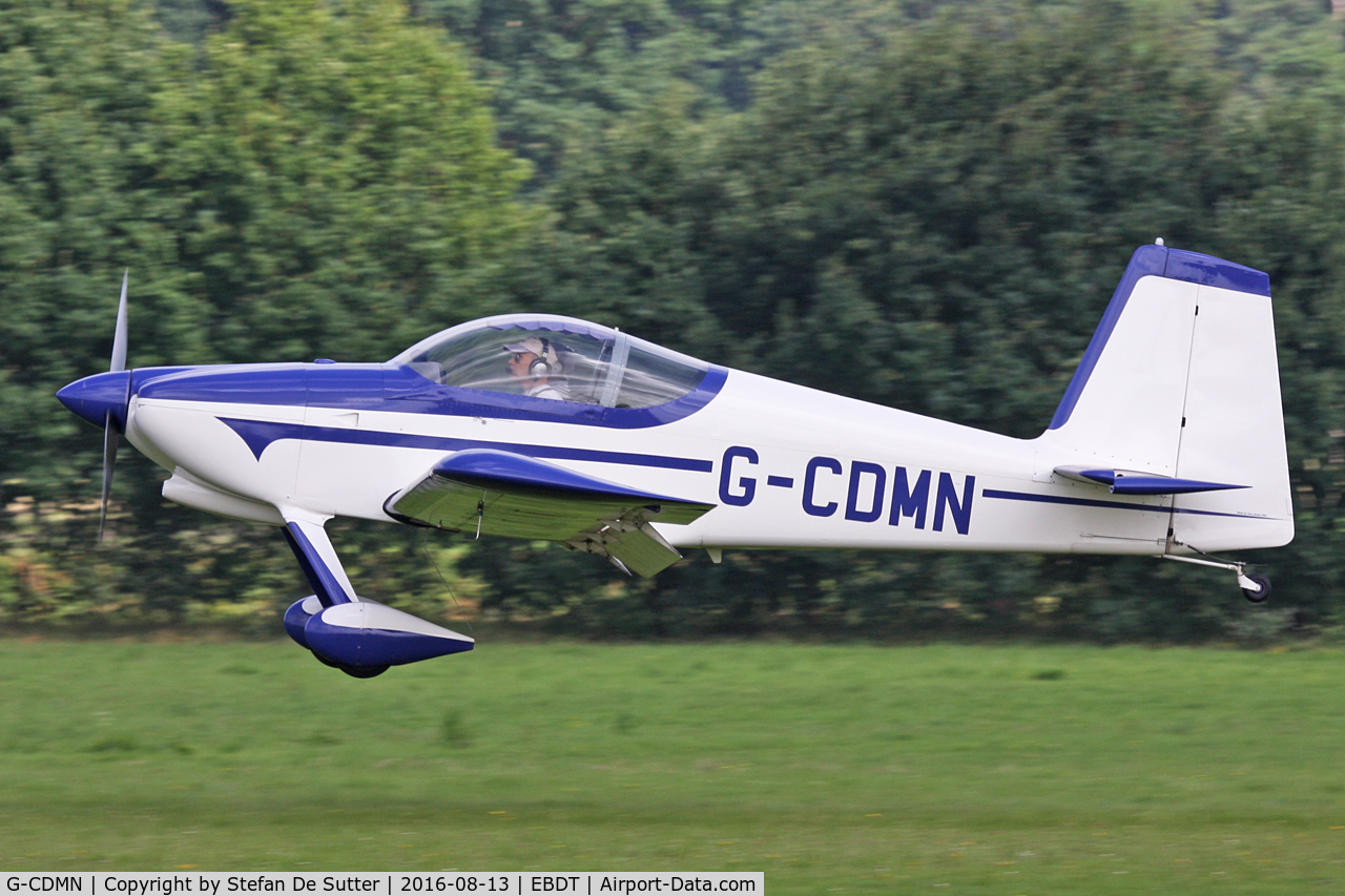 G-CDMN, 2007 Vans RV-9 C/N PFA 320-14108, Schaffen oldtimer Fly In 2016.