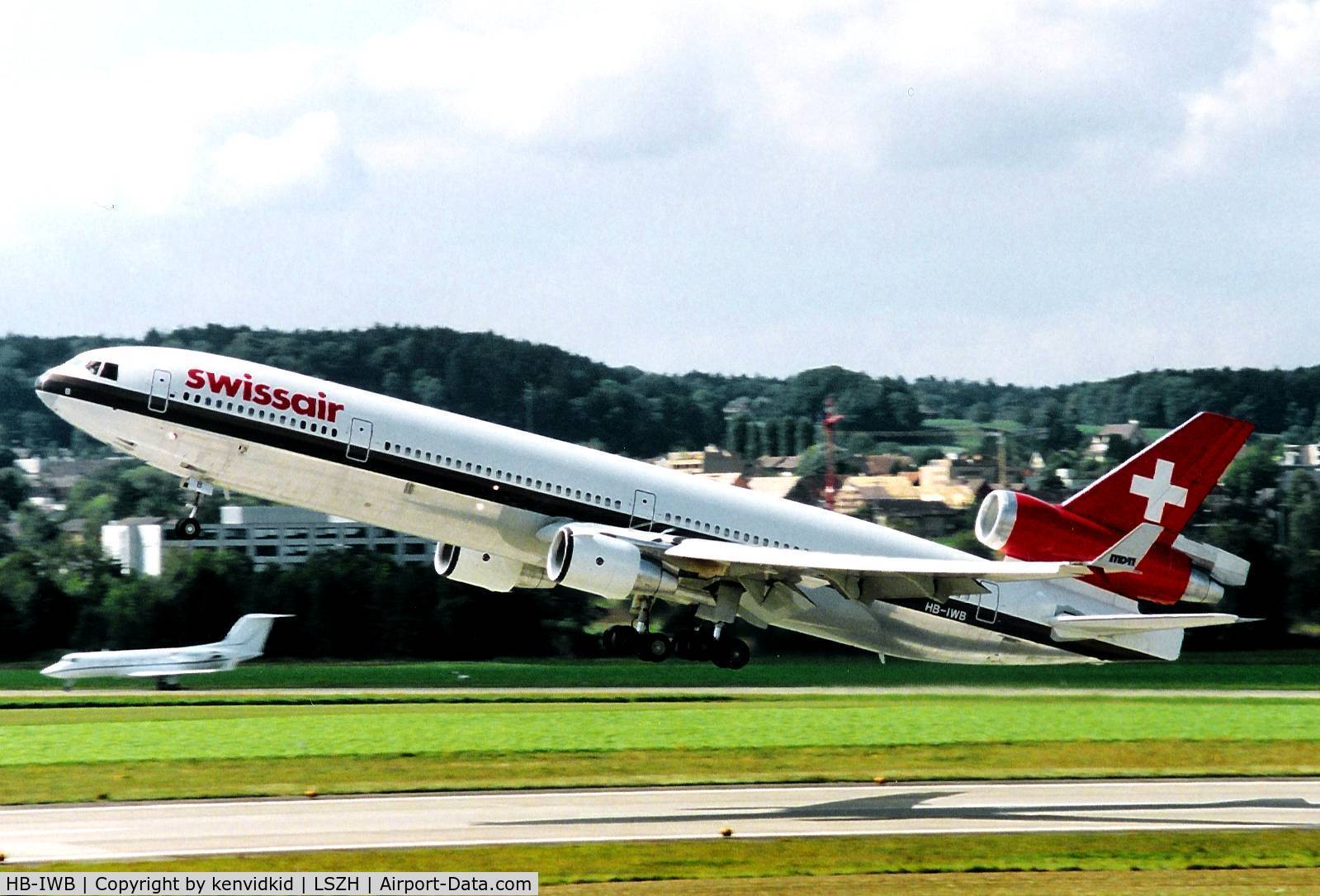 HB-IWB, 1991 McDonnell Douglas MD-11F C/N 48444, Swissair