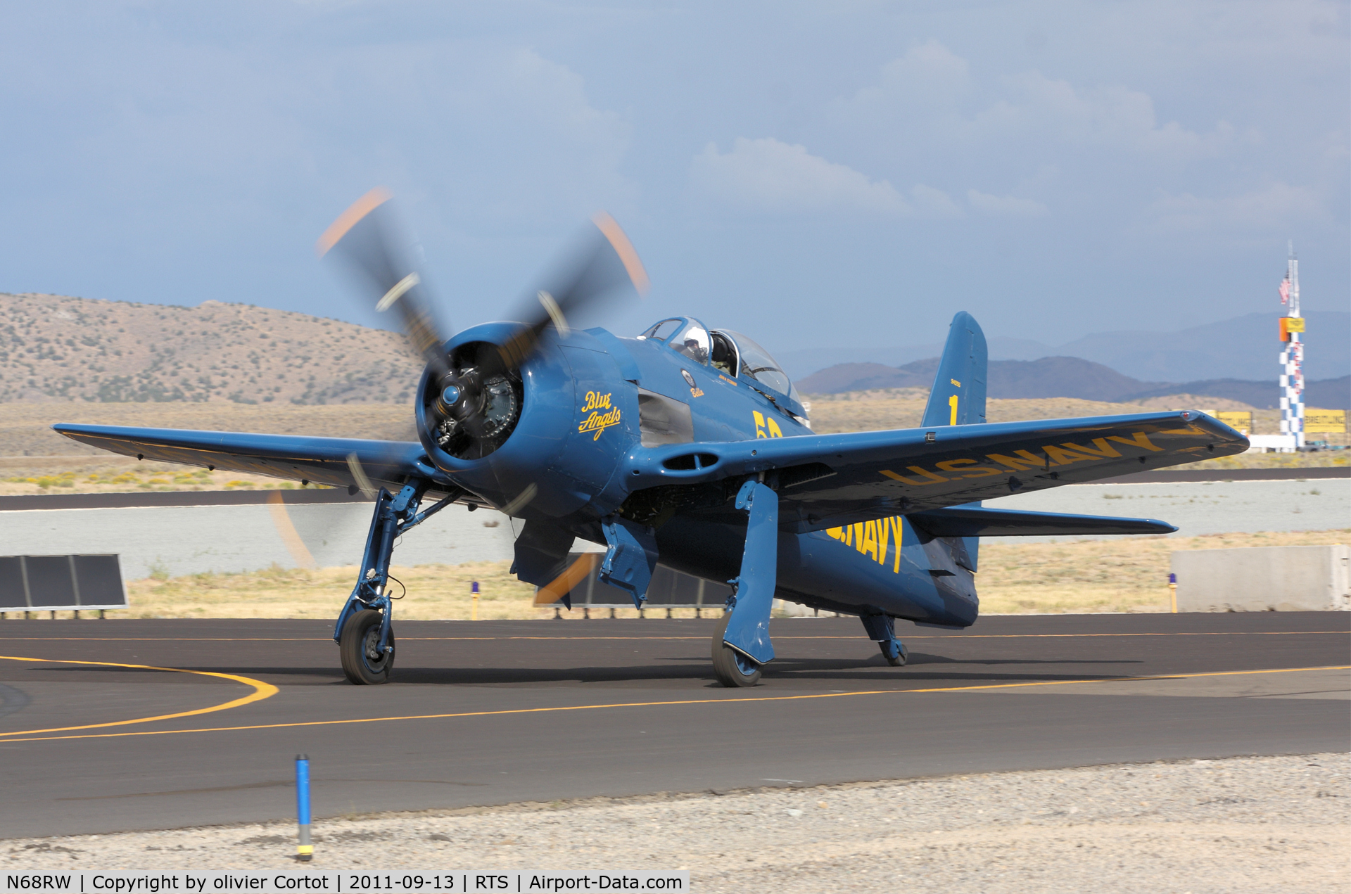 N68RW, 1947 Grumman F8F-2 (G58) Bearcat C/N D.1162, Reno air races