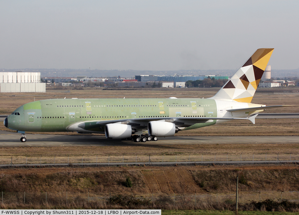F-WWSS, 2015 Airbus A380-861 C/N 0199, C/n 0199 - For Etihad Airways as A6-APH