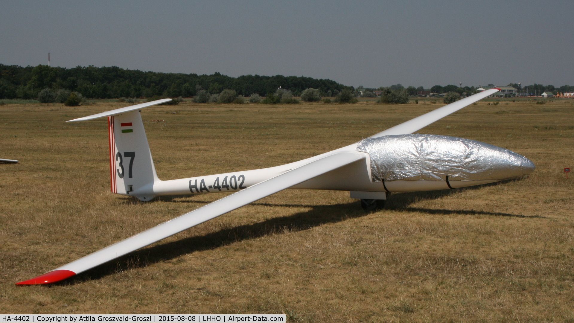 HA-4402, 1982 PZL-Bielsko SZD-48-1 Jantar Standard 2 C/N B-1223, Hajdúszoboszló Airport, Hungary - 60. Hungary Gliding National Championship and third Civis Thermal Cup, 2015