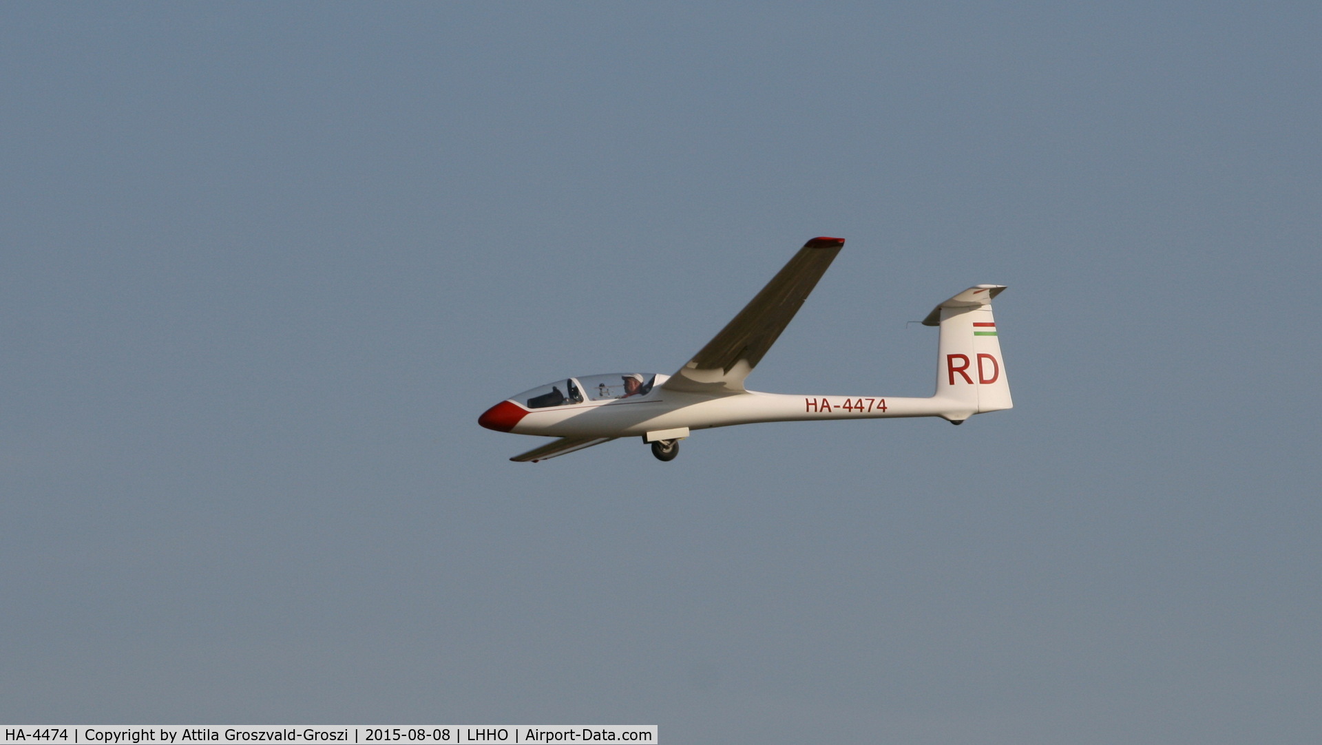 HA-4474, 1982 PZL-Bielsko SZD-48-1 Jantar Standard 2 C/N B-1234, Hajdúszoboszló Airport, Hungary - 60. Hungary Gliding National Championship and third Civis Thermal Cup, 2015