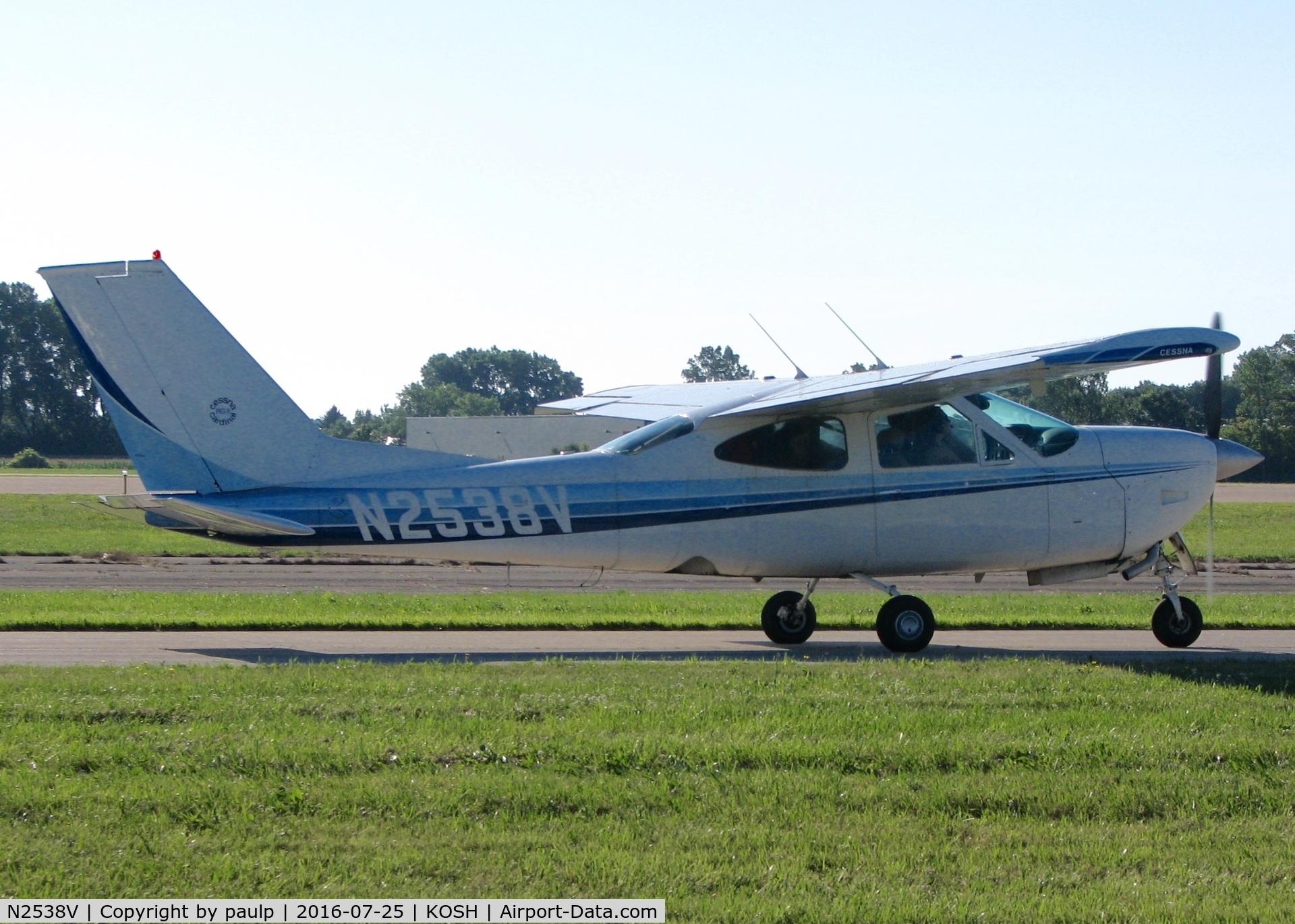 N2538V, 1974 Cessna 177RG Cardinal C/N 177RG0607, At AirVenture 2016.