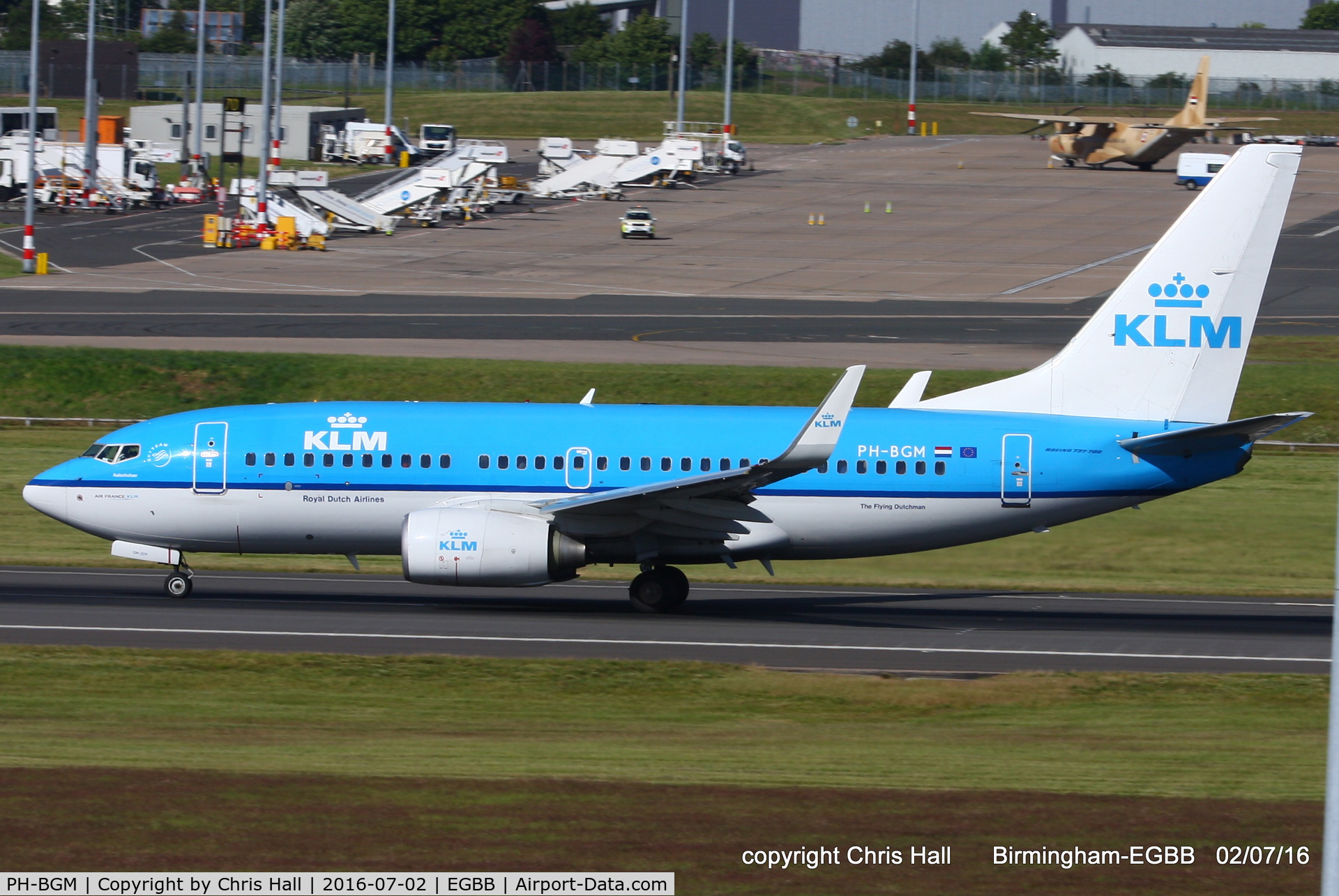 PH-BGM, 2011 Boeing 737-7K2 C/N 39255, KLM Royal Dutch Airlines