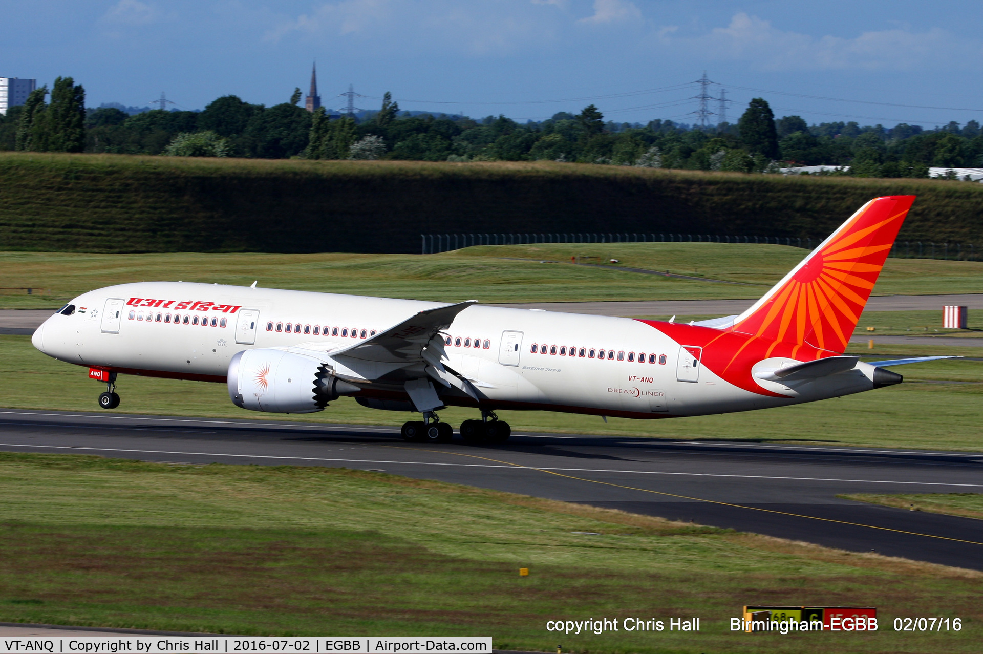 VT-ANQ, 2014 Boeing 787-8 Dreamliner C/N 36288, Air India