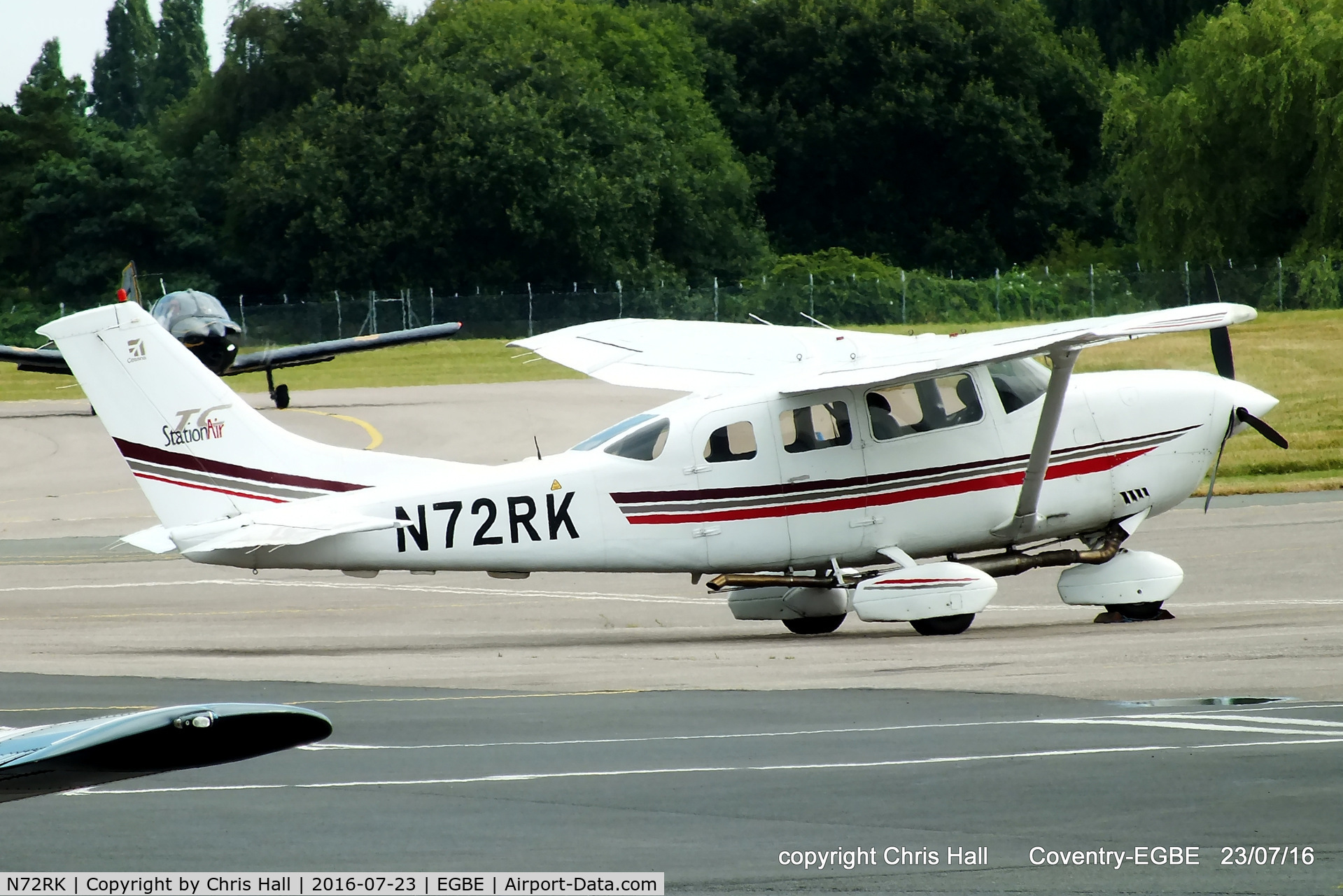 N72RK, 2001 Cessna T206H Turbo Stationair Turbo Stationair C/N T20608315, at Coventry