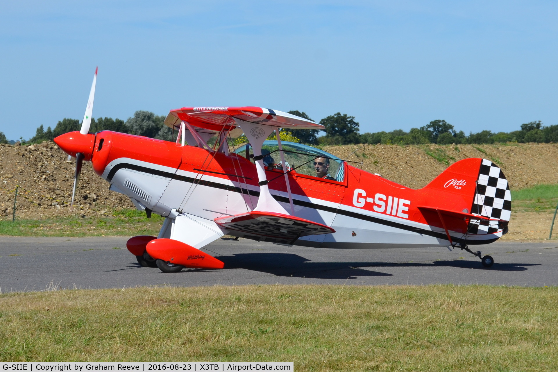 G-SIIE, 1984 Christen Pitts S-2B Special C/N 5057, Seen at Tibenham.