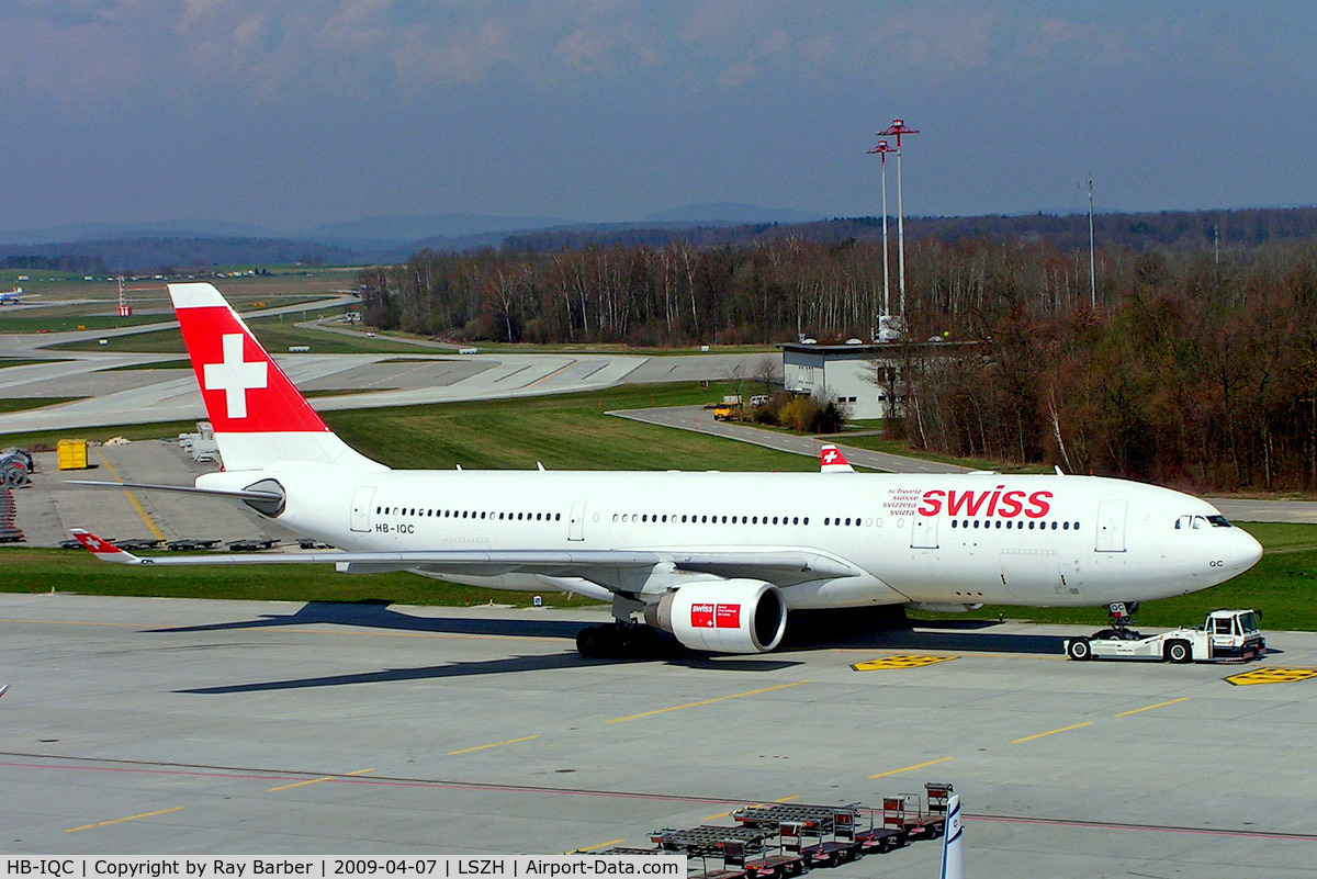 HB-IQC, 1998 Airbus A330-223 C/N 249, Airbus A330-223 [249] (Swiss International Air Lines) Zurich~HB 07/04/2009