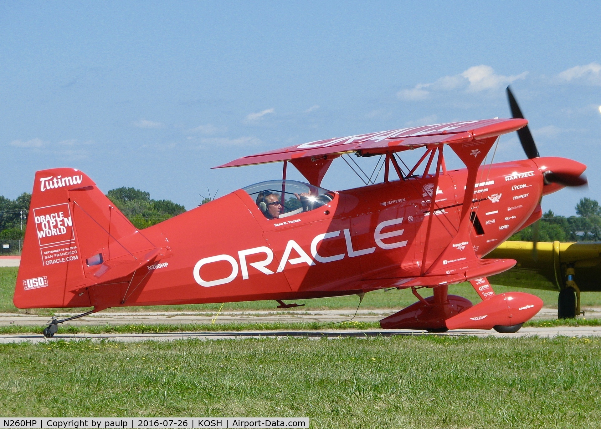 N260HP, 2010 Aviat Pitts S-1S C/N 0001, At AirVenture 2016.