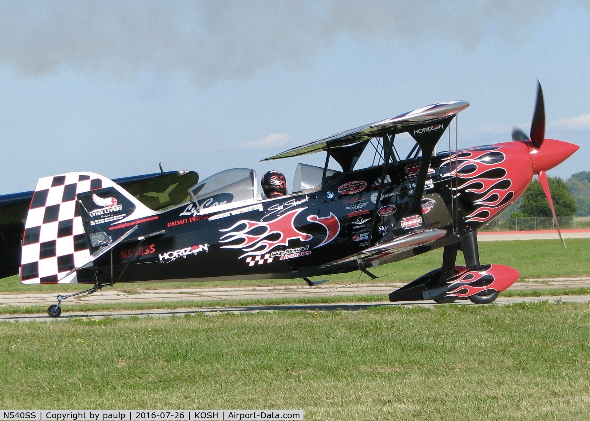 N540SS, 2011 Pitts S-2S Special C/N 006, At AirVenture 2016.