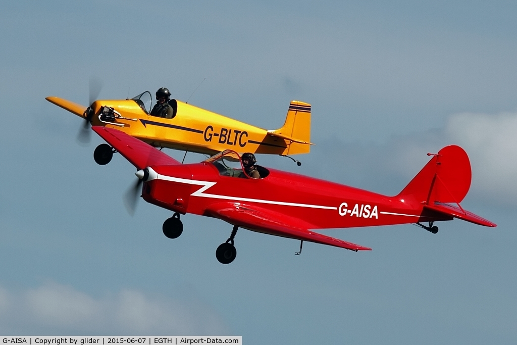 G-AISA, 1947 Tipsy Trainer 1 C/N 17, Flypast in good company!