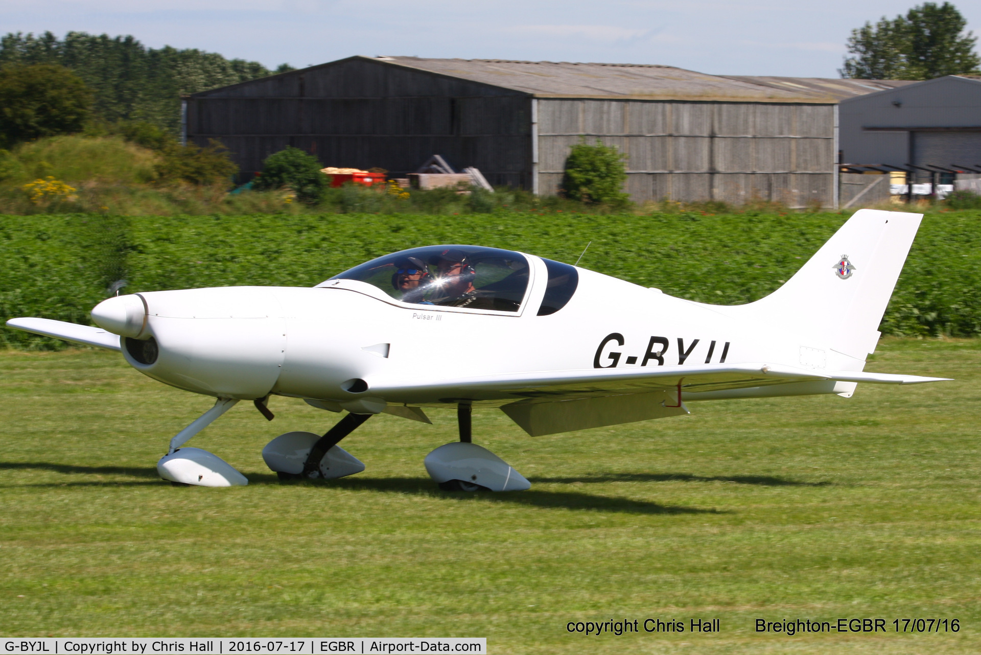 G-BYJL, 1999 Aero Designs Pulsar lll C/N PFA 202-13311, at Breighton's Summer Fly-in