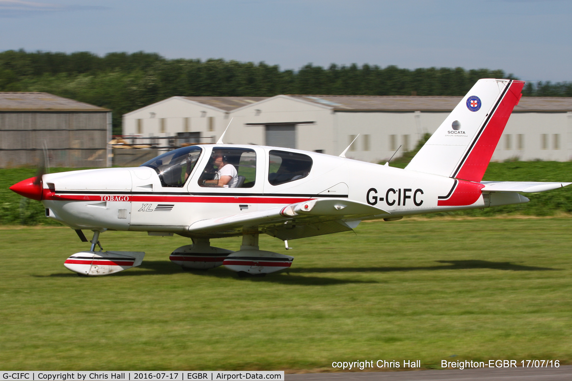 G-CIFC, 1994 Socata TB-200 Tobago XL C/N 1634, at Breighton's Summer Fly-in
