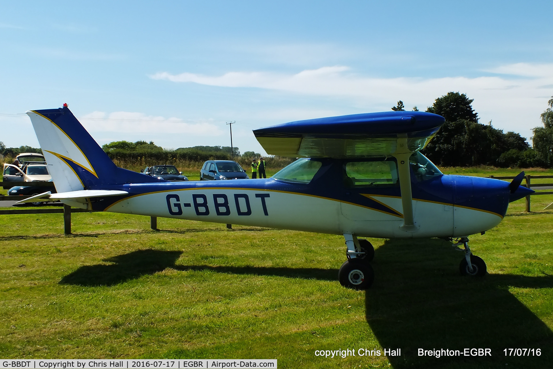 G-BBDT, 1968 Cessna 150H C/N 150-68839, at Breighton's Summer Fly-in