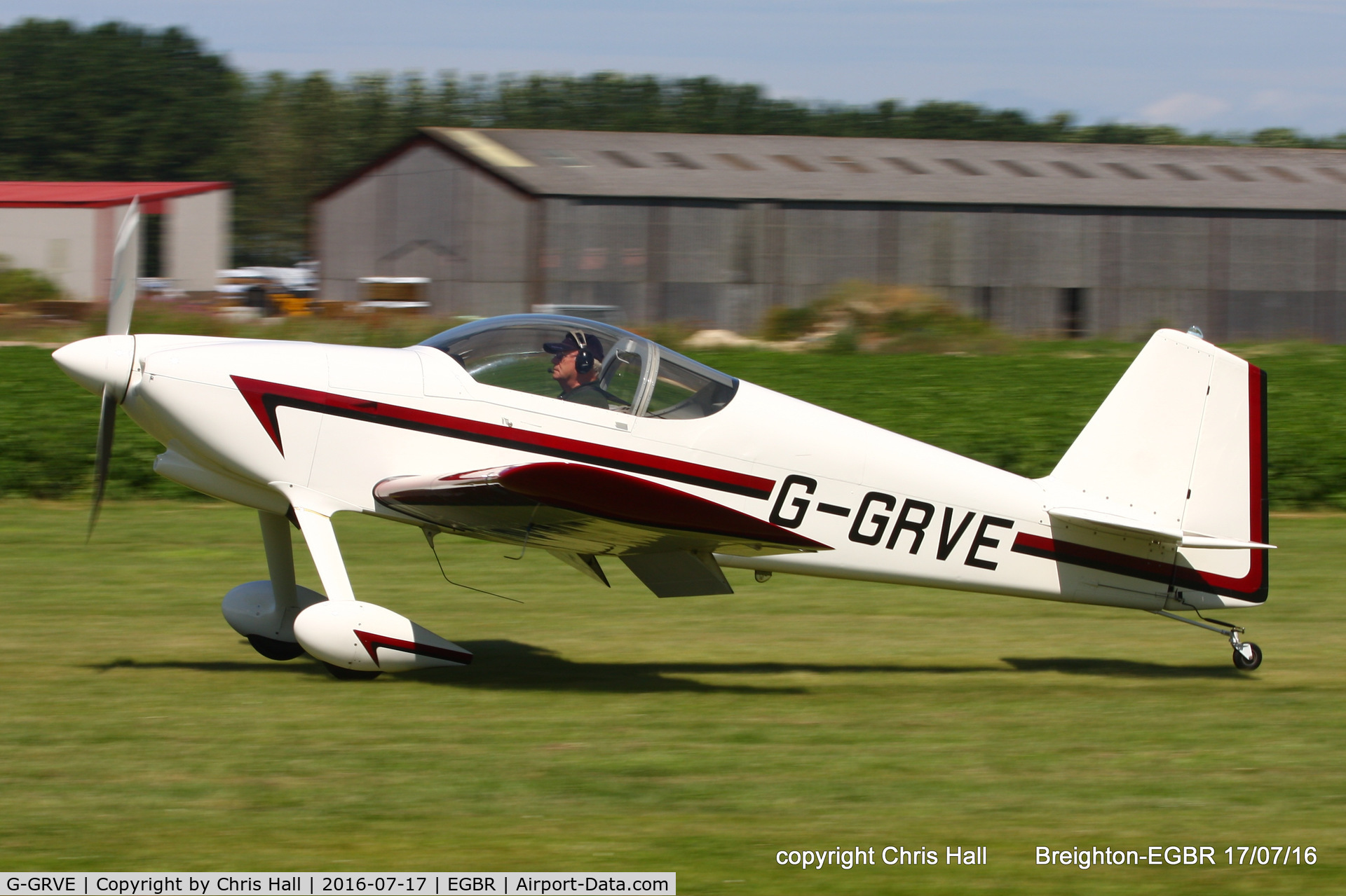 G-GRVE, 2007 Vans RV-6 C/N PFA 181-12566, at Breighton's Summer Fly-in