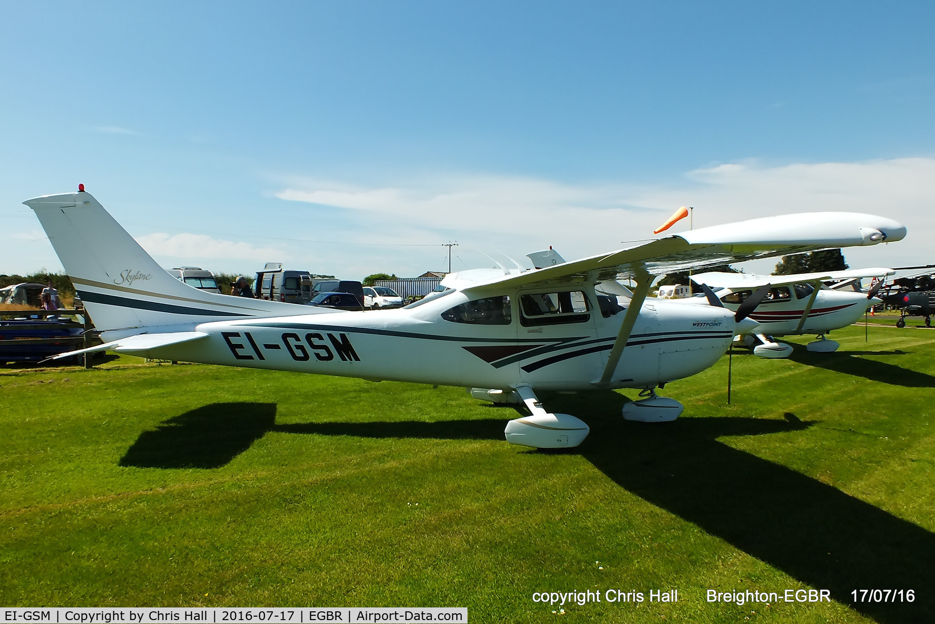 EI-GSM, 1998 Cessna 182S Skylane C/N 18280188, at Breighton's Summer Fly-in