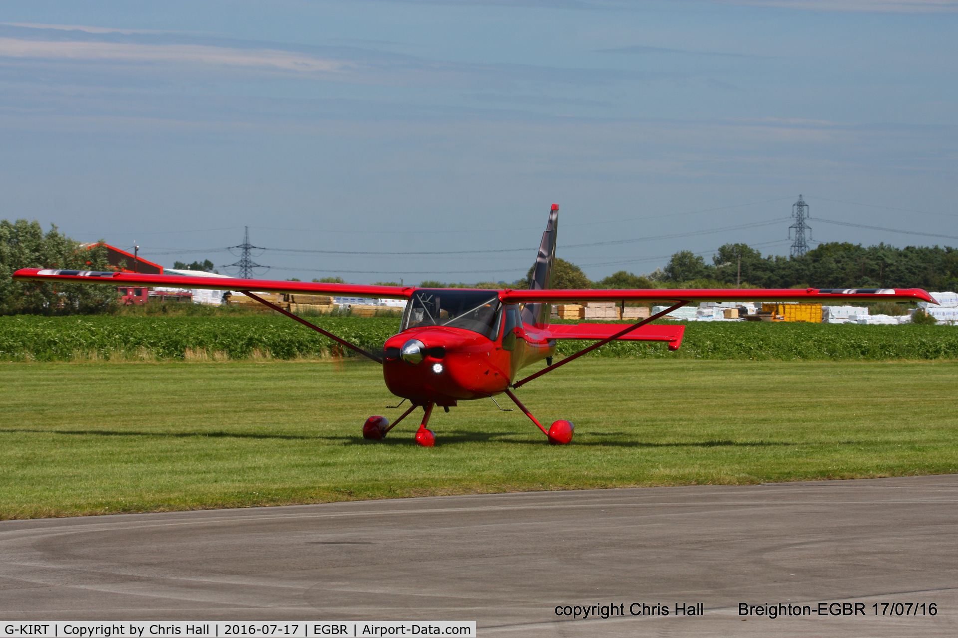 G-KIRT, 2013 Glasair GlaStar C/N LAA 295-15189, at Breighton's Summer fly in