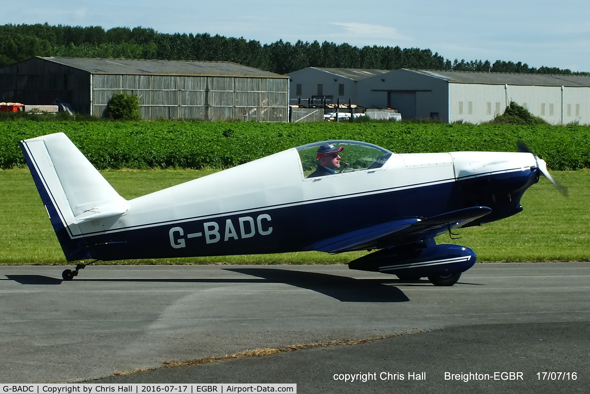 G-BADC, 1980 Rollason Beta B2A C/N PFA 002-10140, at Breighton's Summer fly in