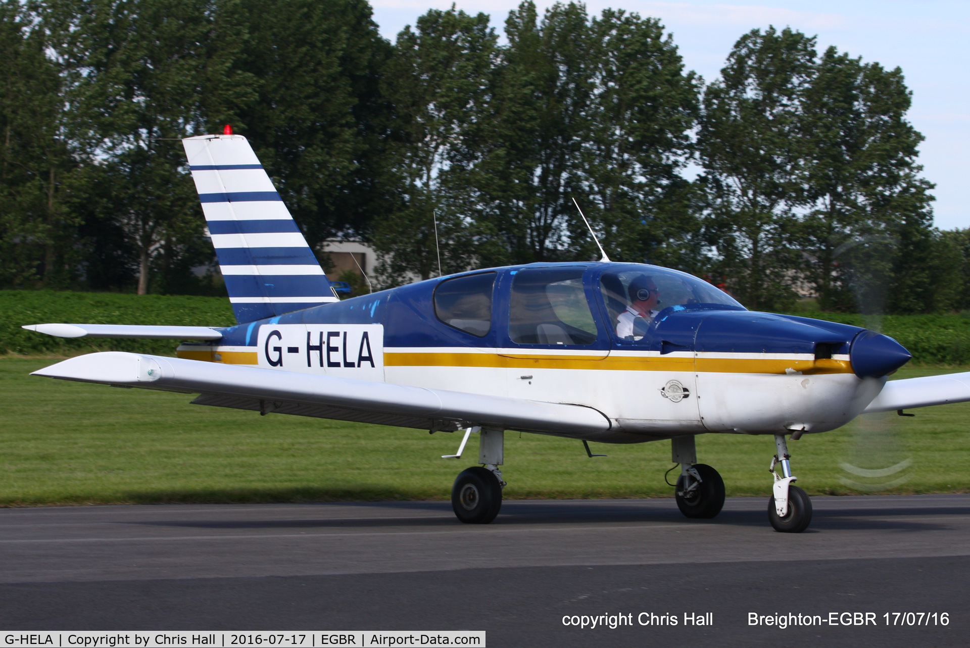 G-HELA, 1980 Socata TB-10 Tobago C/N 135, at Breighton's Summer fly in