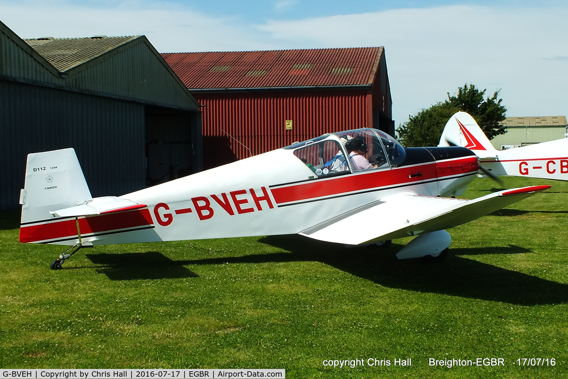 G-BVEH, 1964 Jodel D-112 C/N 1294, at Breighton's Summer fly in