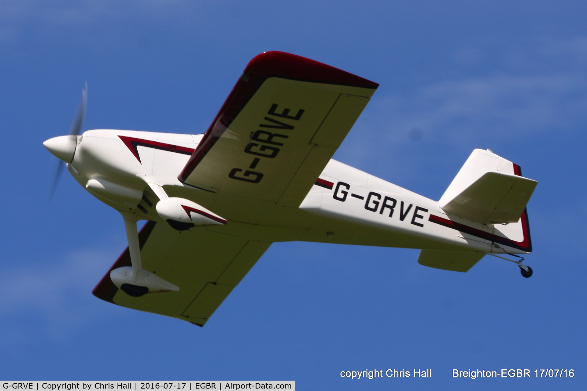 G-GRVE, 2007 Vans RV-6 C/N PFA 181-12566, at Breighton's Summer fly in