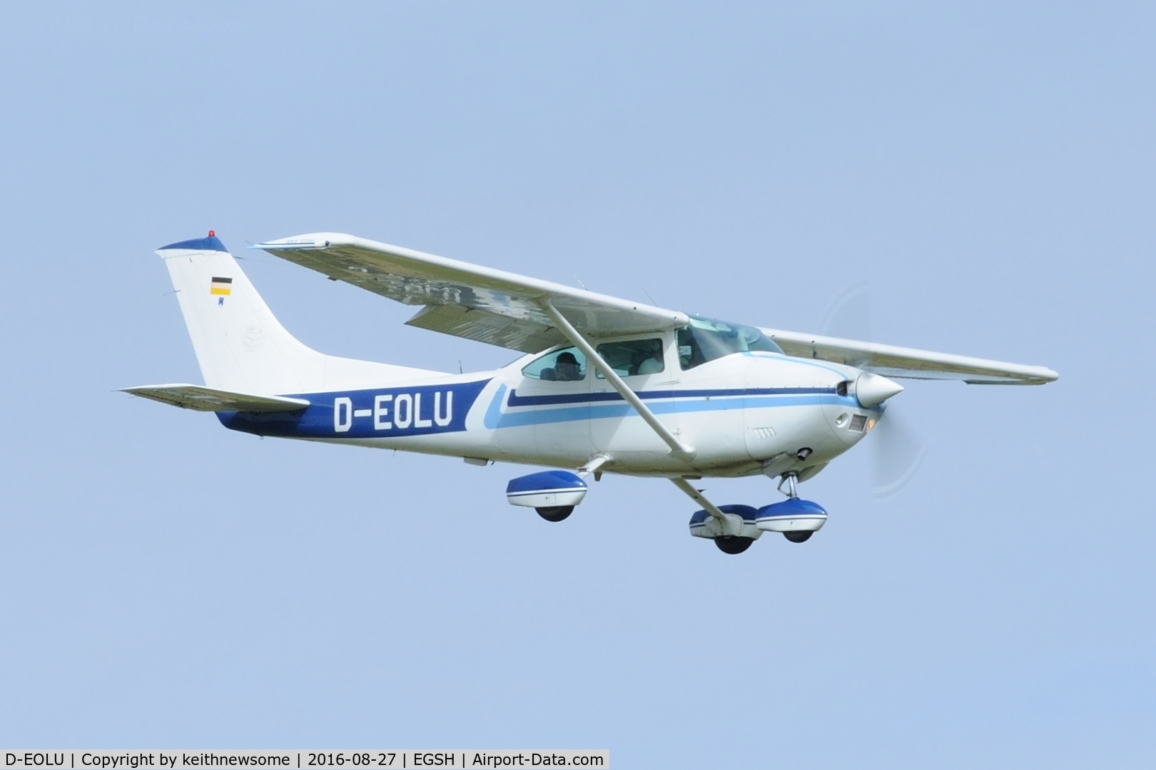 D-EOLU, 1988 Cessna F182Q C/N F18200086, Nice Visitor.