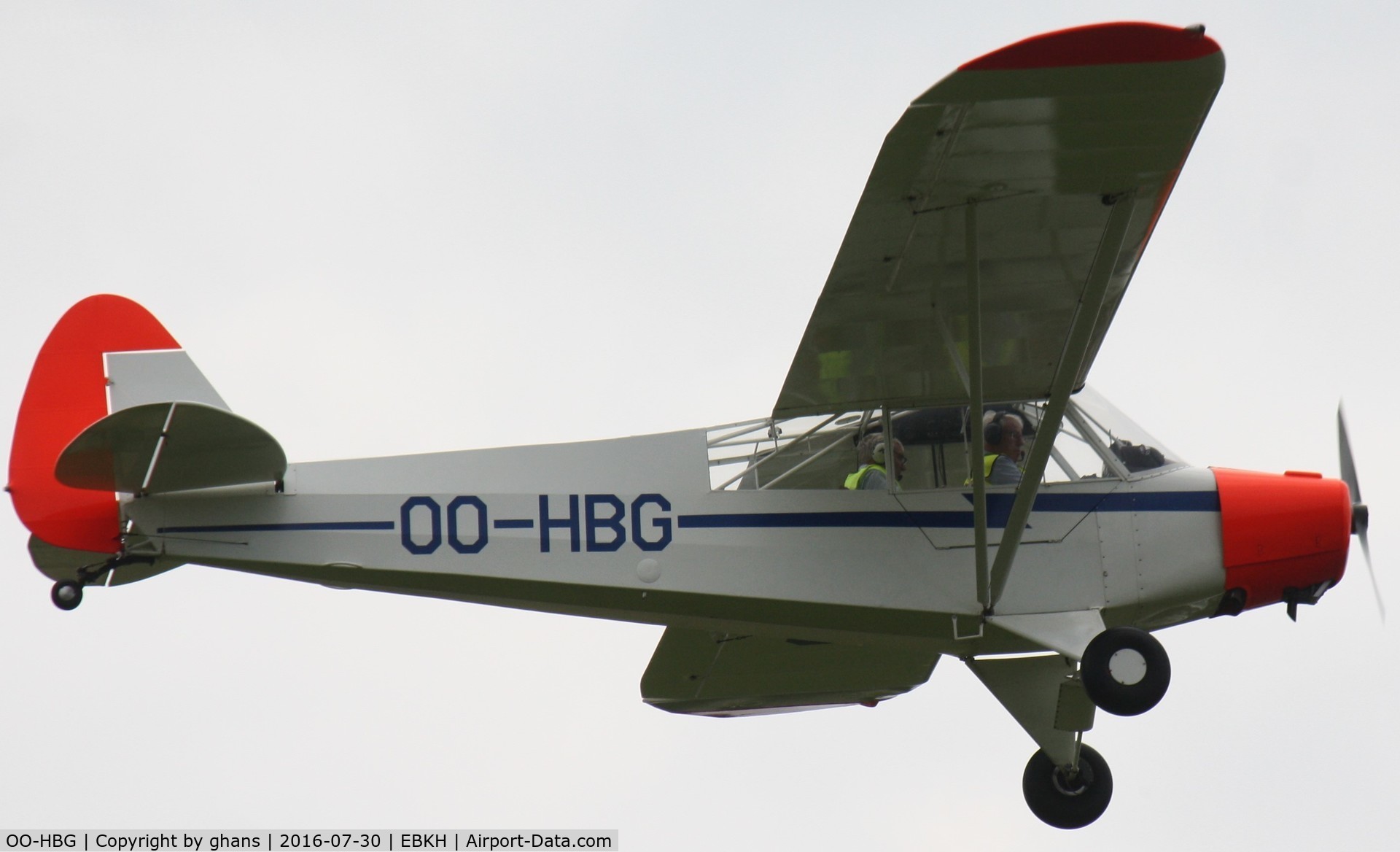 OO-HBG, Piper L-18C Super Cub (PA-18-95) C/N 18-3228, Fly-In 2016