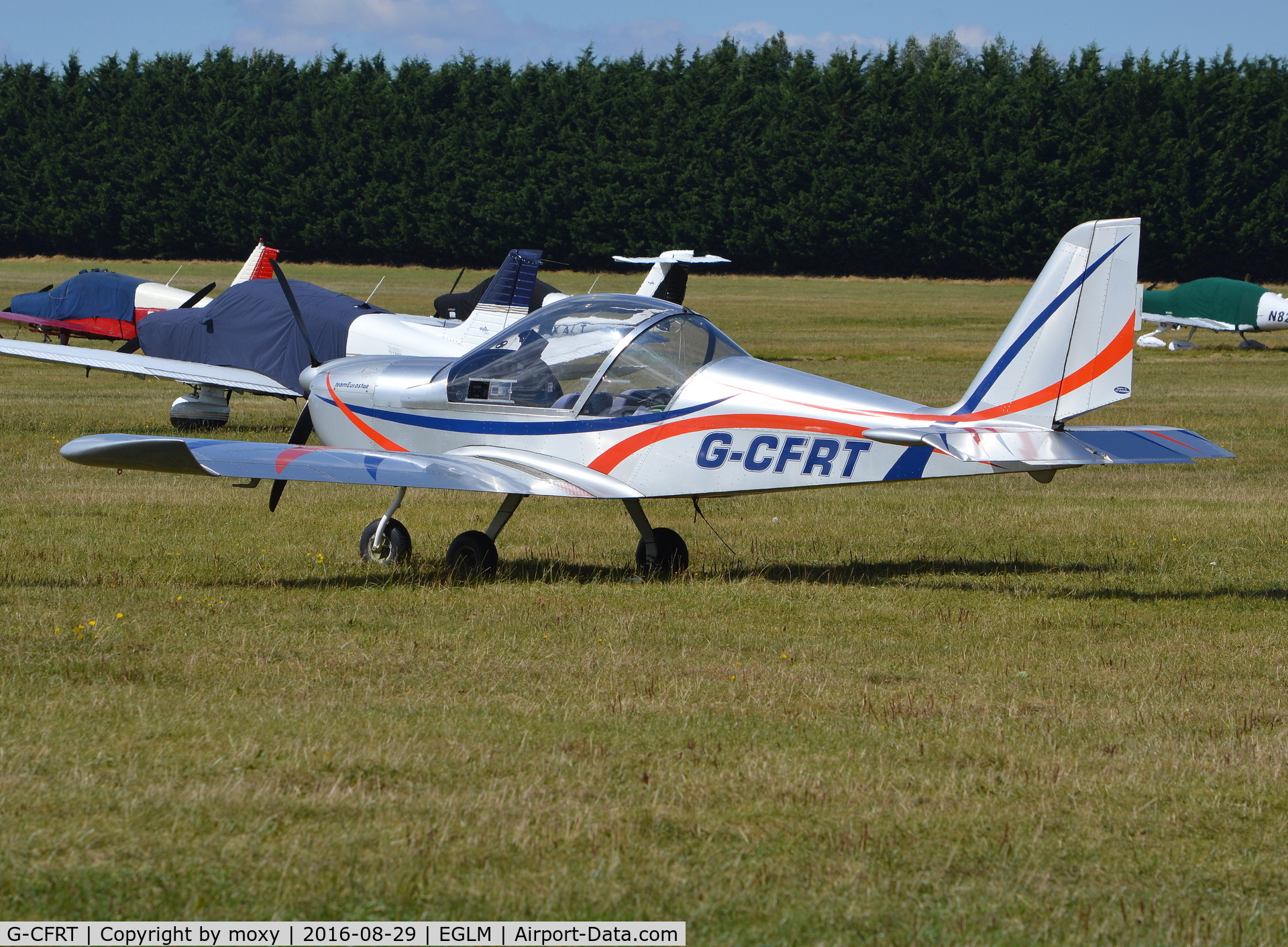 G-CFRT, 2008 Cosmik EV-97 TeamEurostar UK C/N 3224, Cosmik EV-97 Eurostar at White Waltham