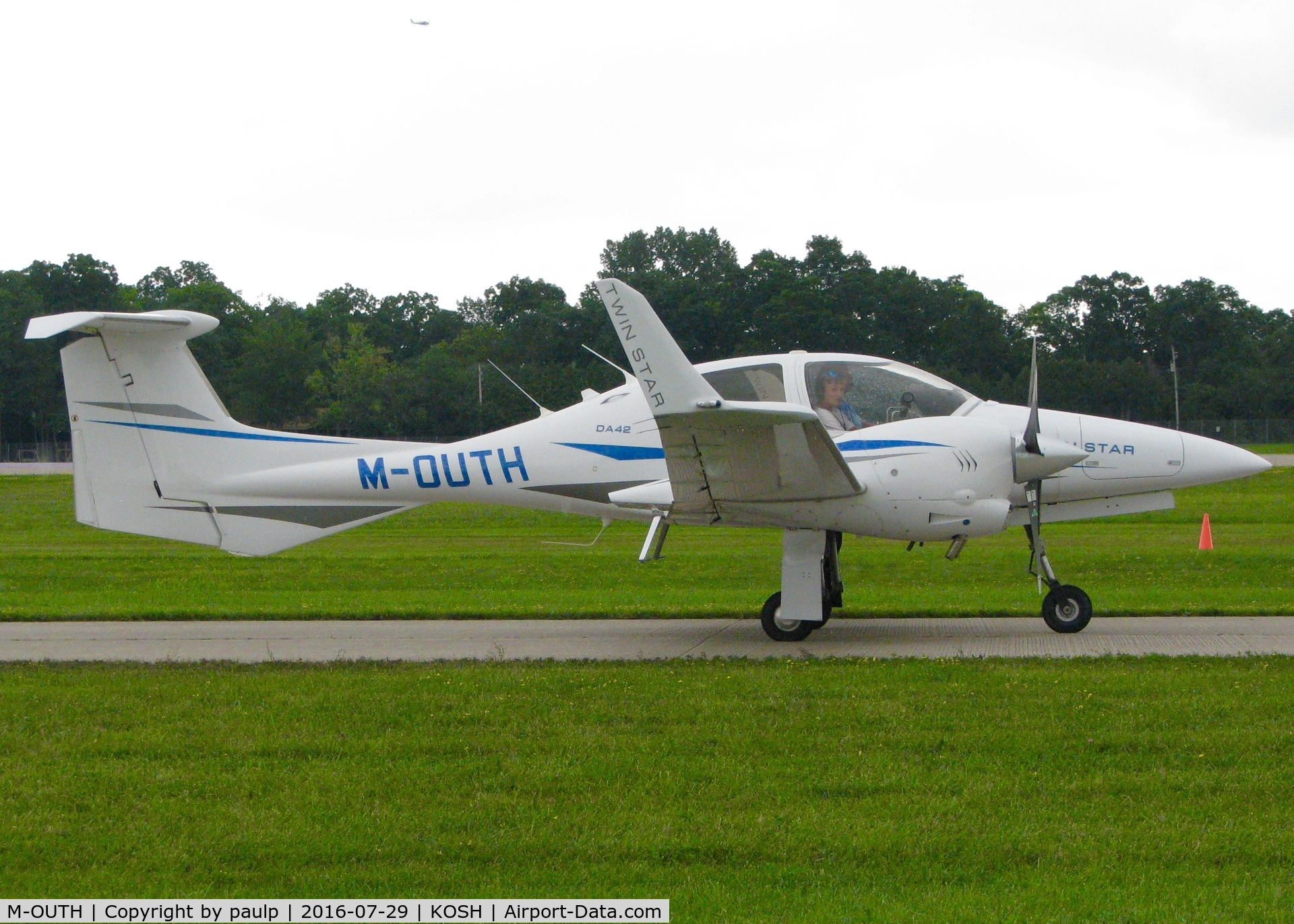 M-OUTH, 2007 Diamond DA-42 Twin Star C/N 42.AC082, At AirVenture 2016.