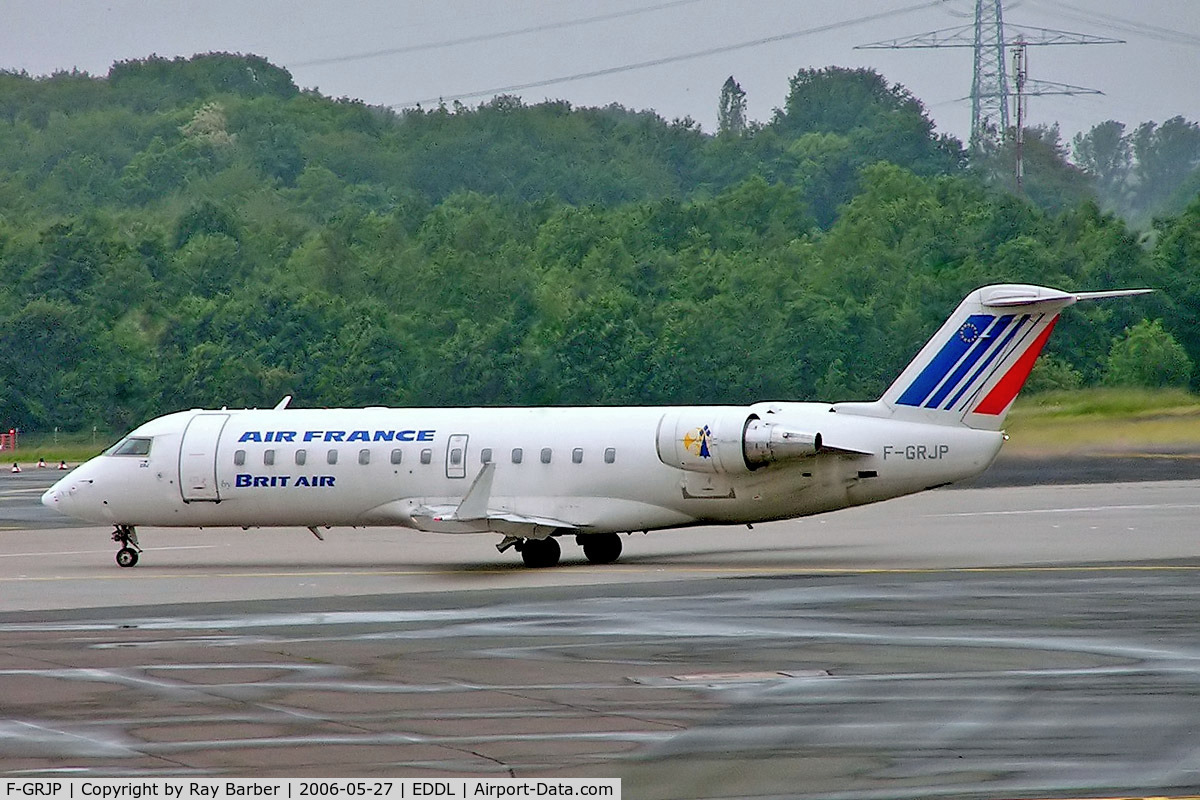F-GRJP, 1999 Canadair CRJ-100ER (CL-600-2B19) C/N 7301, Canadair CRJ-100ER [7301] (Air France/Brit Air) Dusseldorf~D 27/05/2006