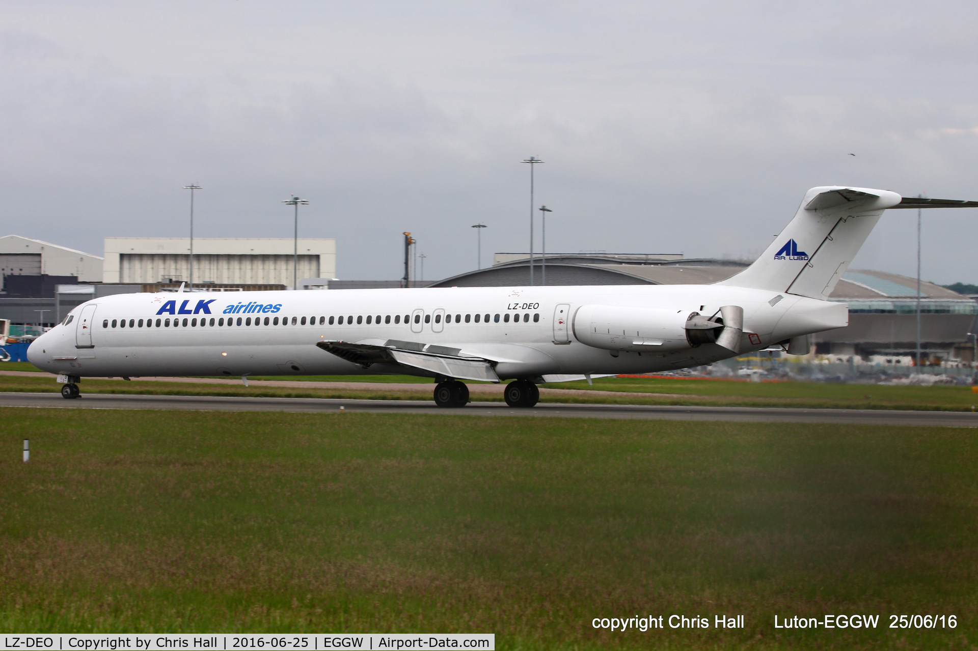 LZ-DEO, 1981 McDonnell Douglas MD-82 (DC-9-82) C/N 48079, Air Lubo