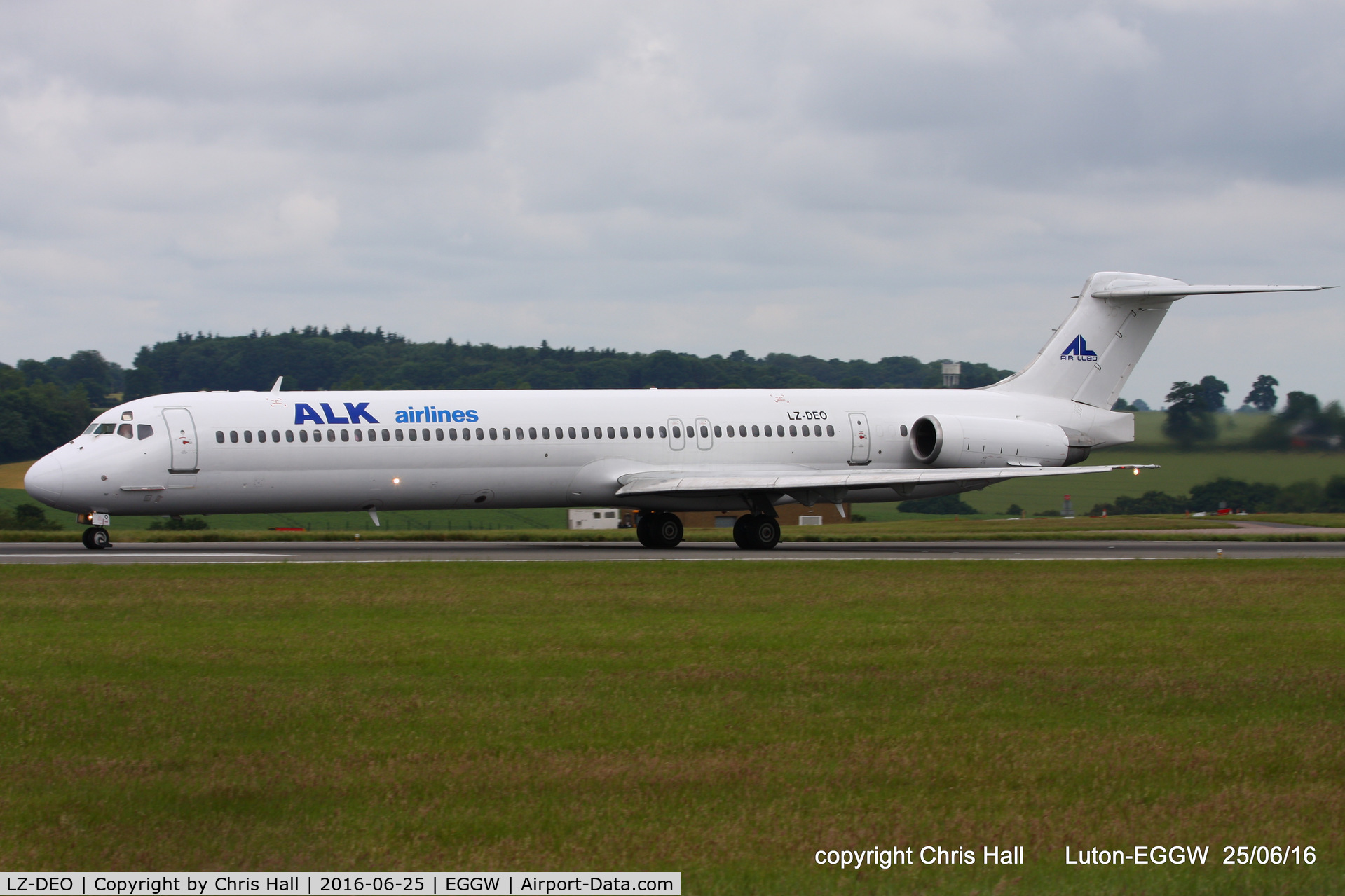 LZ-DEO, 1981 McDonnell Douglas MD-82 (DC-9-82) C/N 48079, Air Lubo