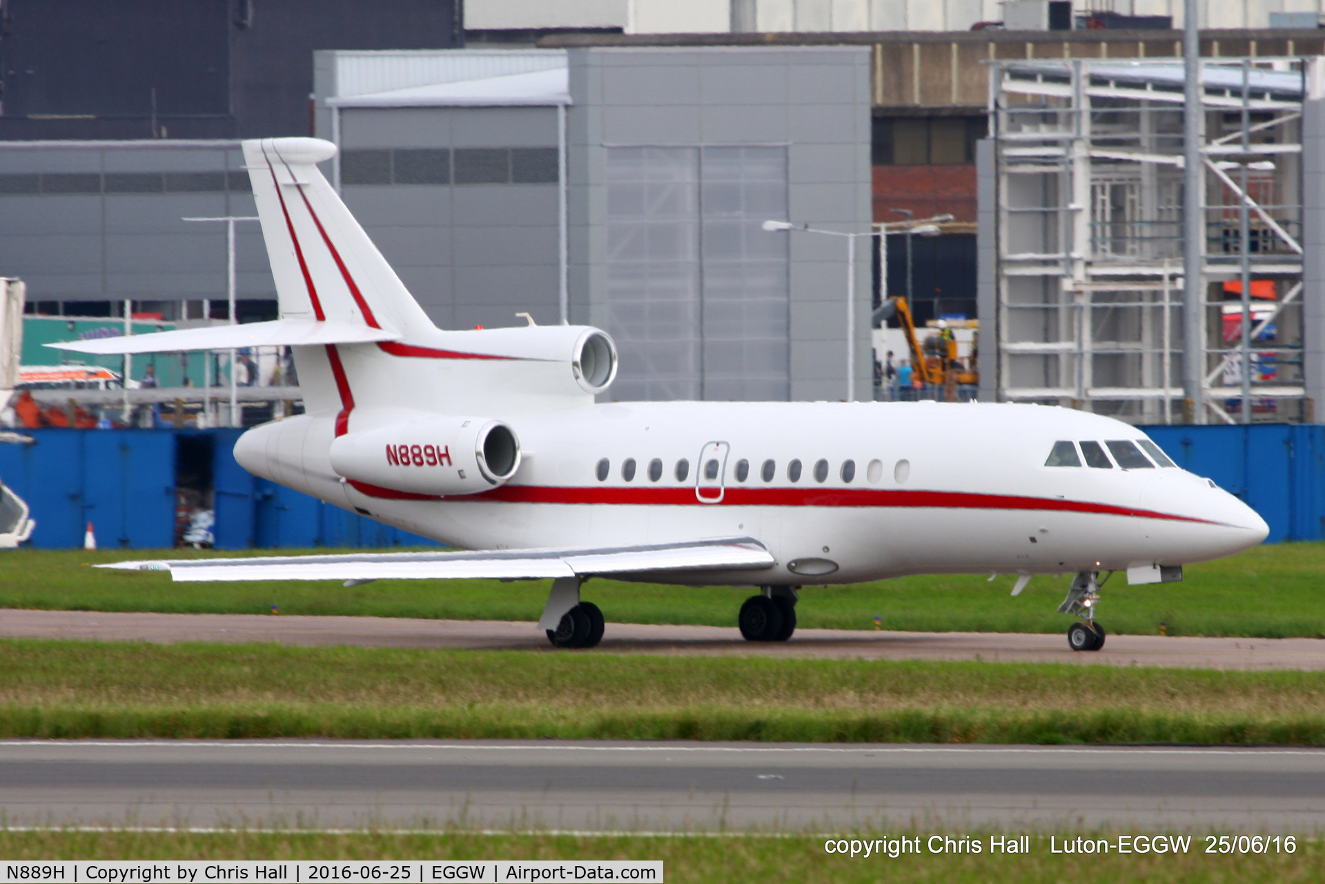 N889H, 2004 Dassault Falcon 900EX C/N 126, Honeywell International