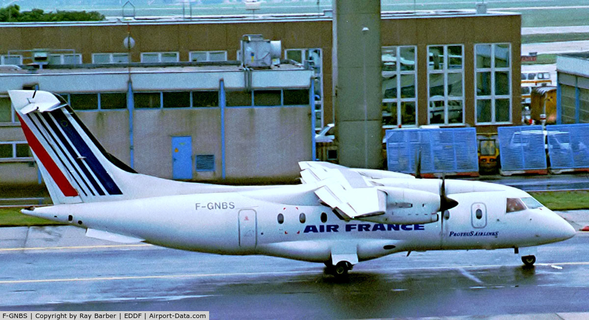 F-GNBS, 1996 Dornier 328-100 C/N 3053, Dornier Do-328-110 [3053] (Proteus Airlines/Air France) Frankfurt~D 08/10/1999