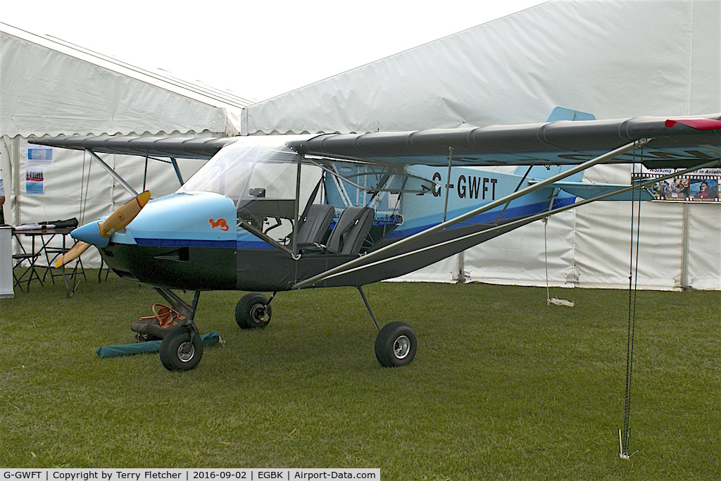 G-GWFT, 2015 Rans S-6-ES Coyote C/N LAA204-15096, At 2016 LAA Rally at Sywell