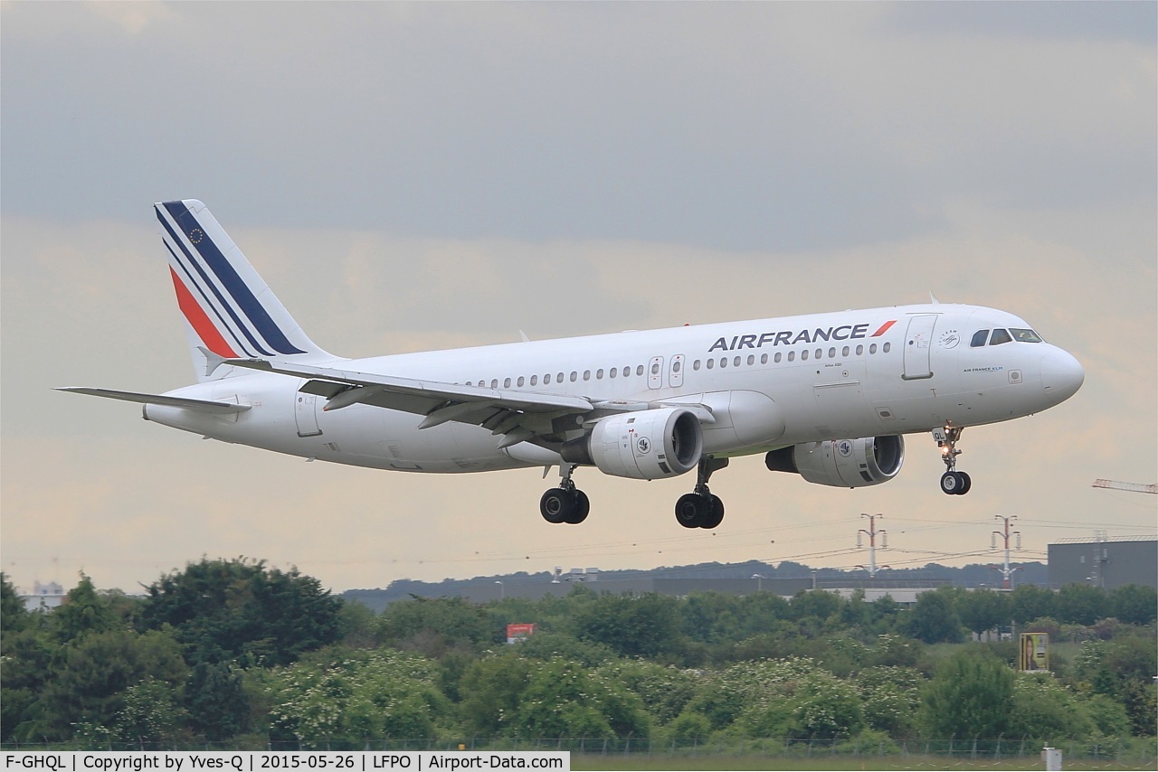 F-GHQL, 1991 Airbus A320-211 C/N 0239, Airbus A320-211, On final rwy 06, Paris-Orly airport (LFPO-ORY)