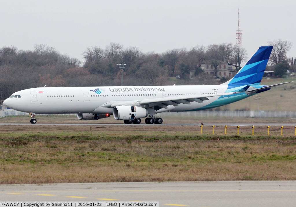 F-WWCY, 2015 Airbus A330-343 C/N 1698, C/n 1698 - To be PK-GPZ