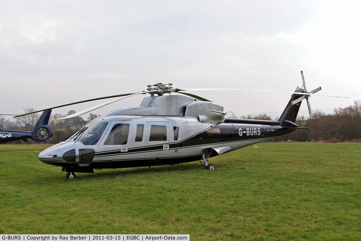 G-BURS, 1980 Sikorsky S-76A C/N 760040, Sikorsky S-76A+ [760040] (Premiair Aviation Services) Cheltenham Racecourse~G 15/03/2011