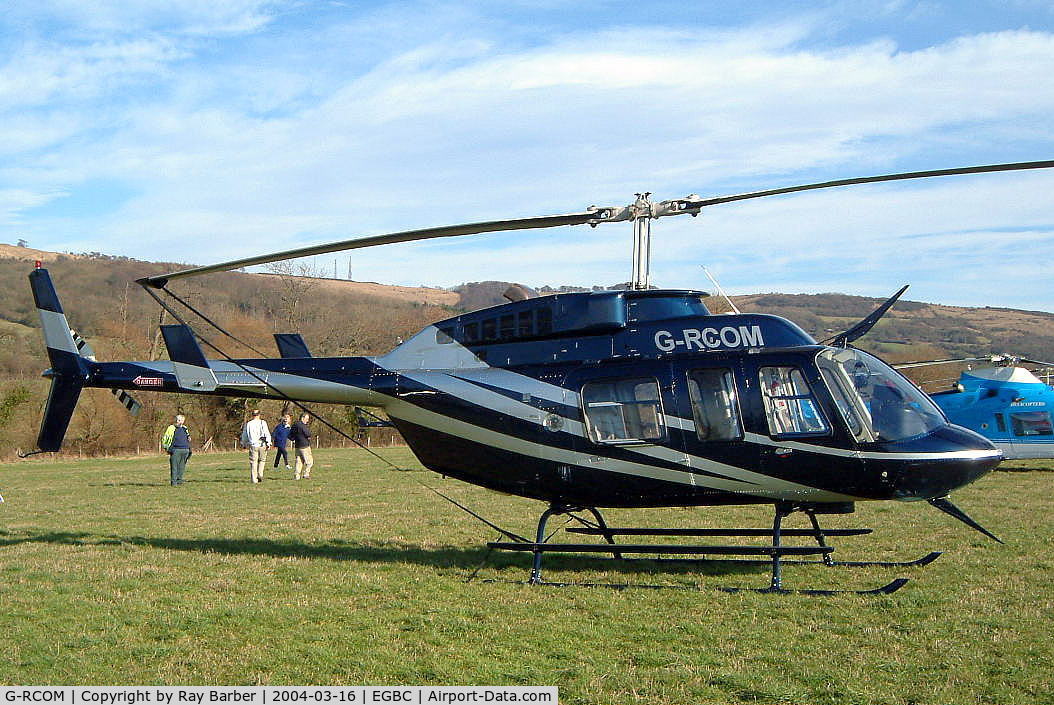 G-RCOM, 1992 Bell 206L-3 LongRanger III C/N 51599, Bell 206L-3 LongRanger III [51599] Cheltenham Racecourse~G 16/03/2004