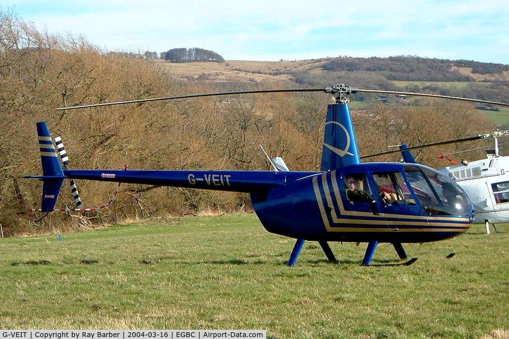 G-VEIT, 2003 Robinson R44  Raven II C/N 10091, Robinson R-44 Raven II [10091] Cheltenham Racecourse~G 16/03/2004