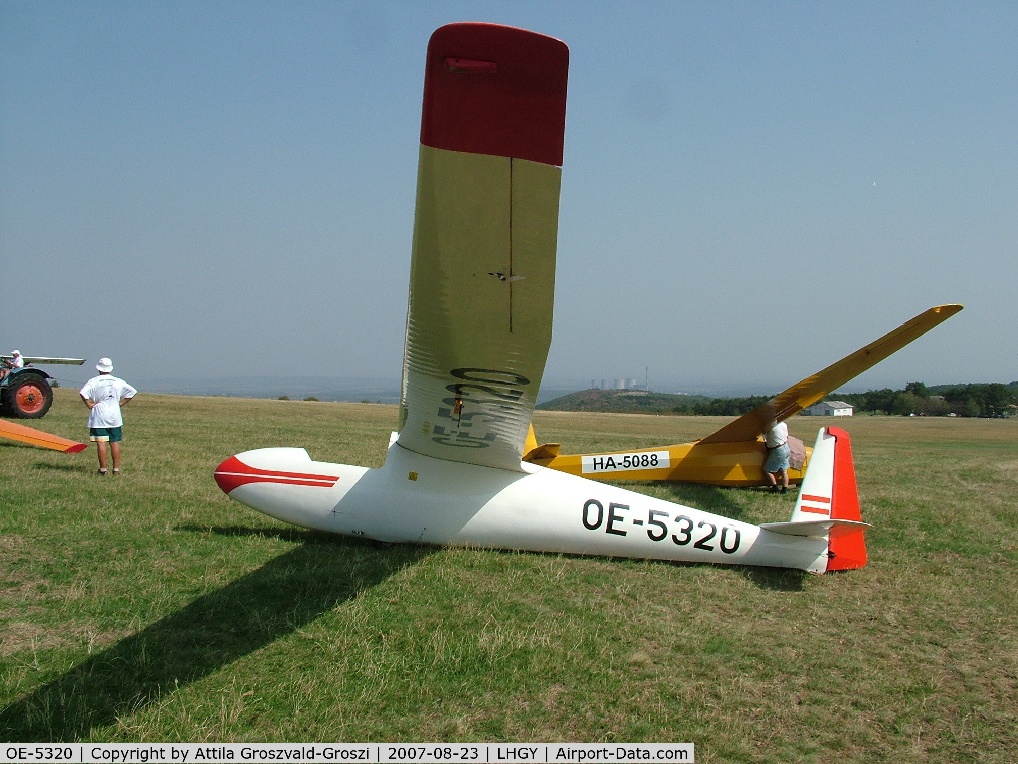 OE-5320, Schleicher Ka 6A-C C/N 827, Gyöngyös-Pipishegy Airfield, Hungary
