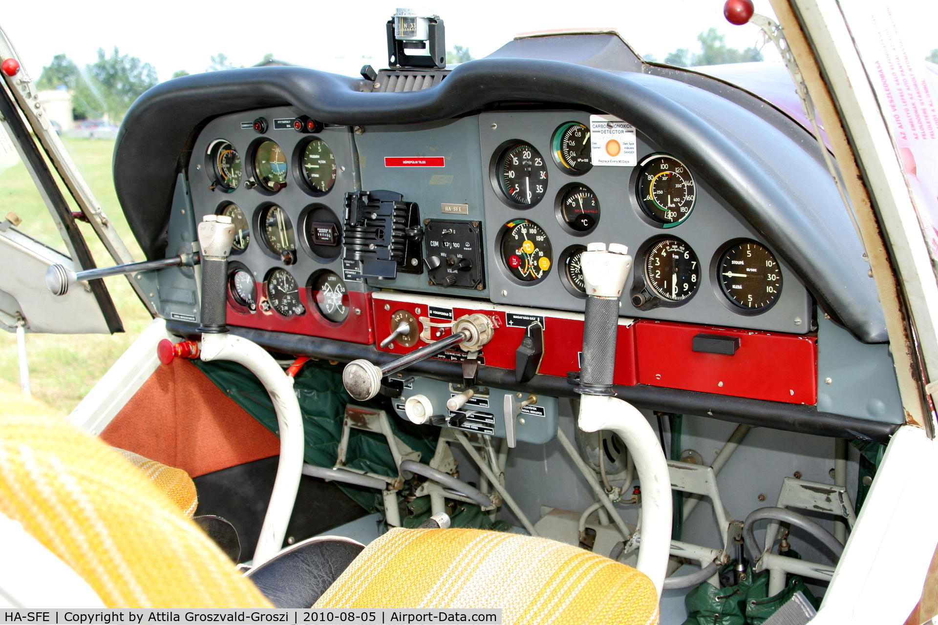 HA-SFE, 1979 Zlin Z-42M C/N 017906, Kenderes Airfield, Hungary