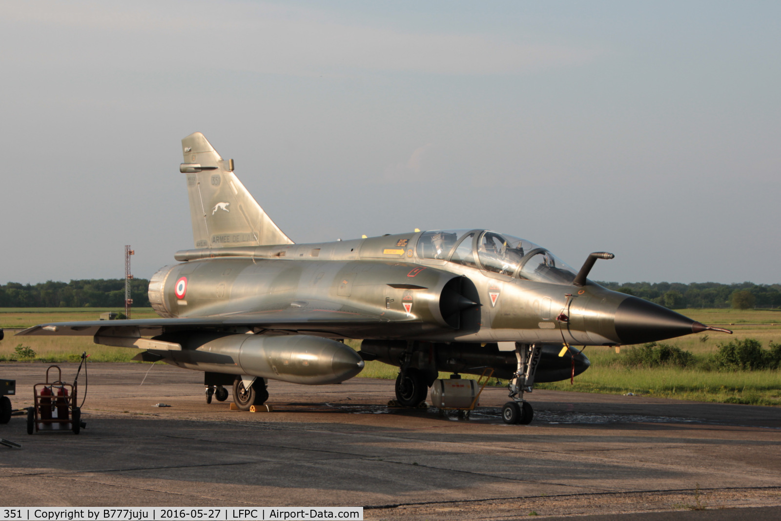 351, Dassault Mirage 2000N C/N 310, at Creil