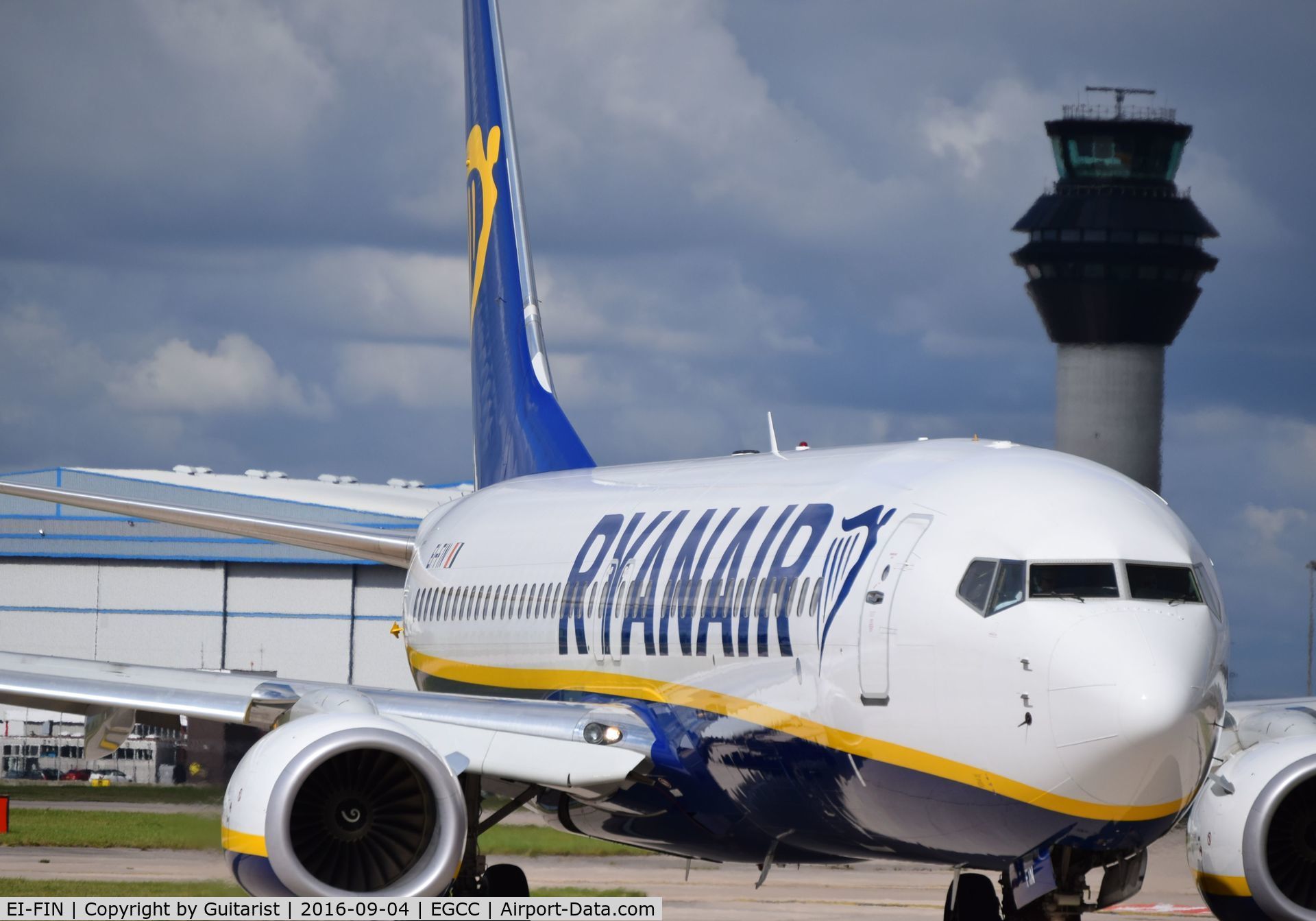 EI-FIN, 2015 Boeing 737-8AS C/N 44701, At Manchester