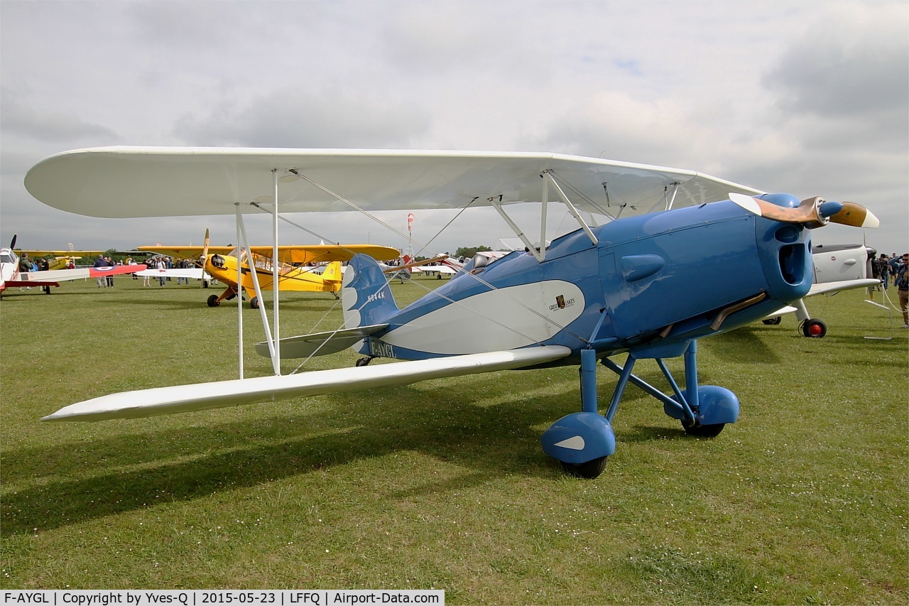 F-AYGL, 1930 Great Lakes 2T-1A Sport Trainer C/N 91, Great Lakes 2T-1A Sport Trainer, Static display, La Ferté-Alais (LFFQ) Air show 2015
