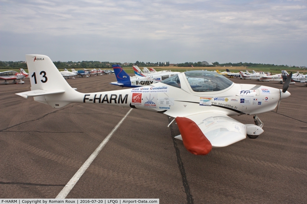 F-HARM, 2006 Aquila A210 (AT01) C/N AT01-157, Parked