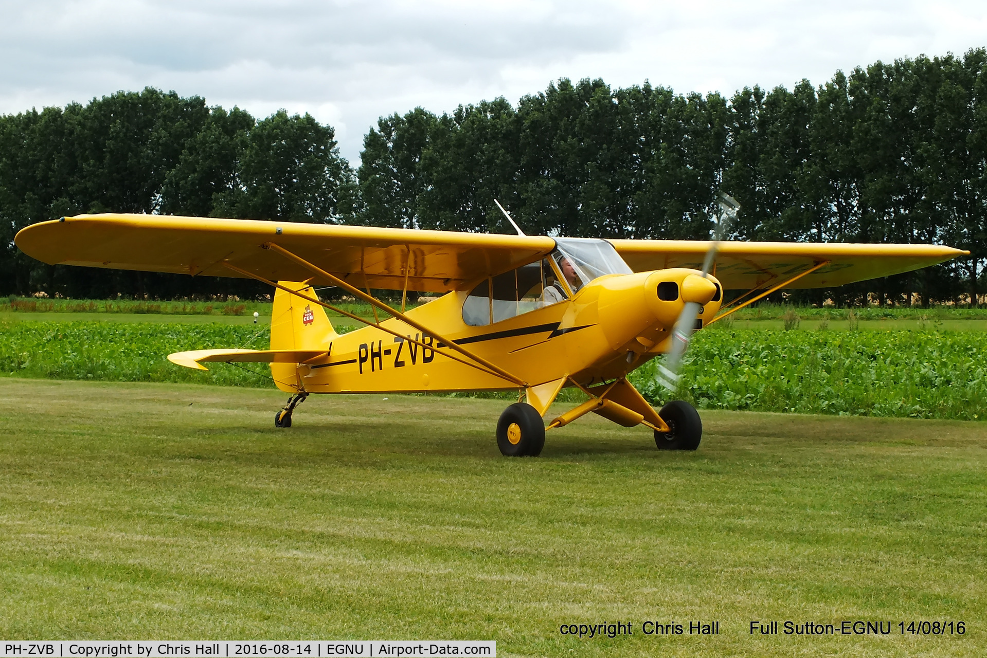 PH-ZVB, 1976 Piper PA-18-150 Super Cub Super Cub C/N 18-7609021, at the LAA Vale of York Strut fly-in, Full Sutton
