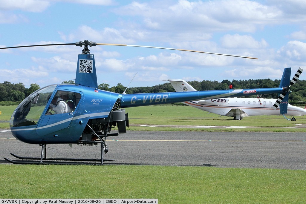G-VVBR, 1990 Robinson R22 Beta C/N 1596, Operated by A&M Helicopters Ltd.EX:-G-SIMS,N780RW.
