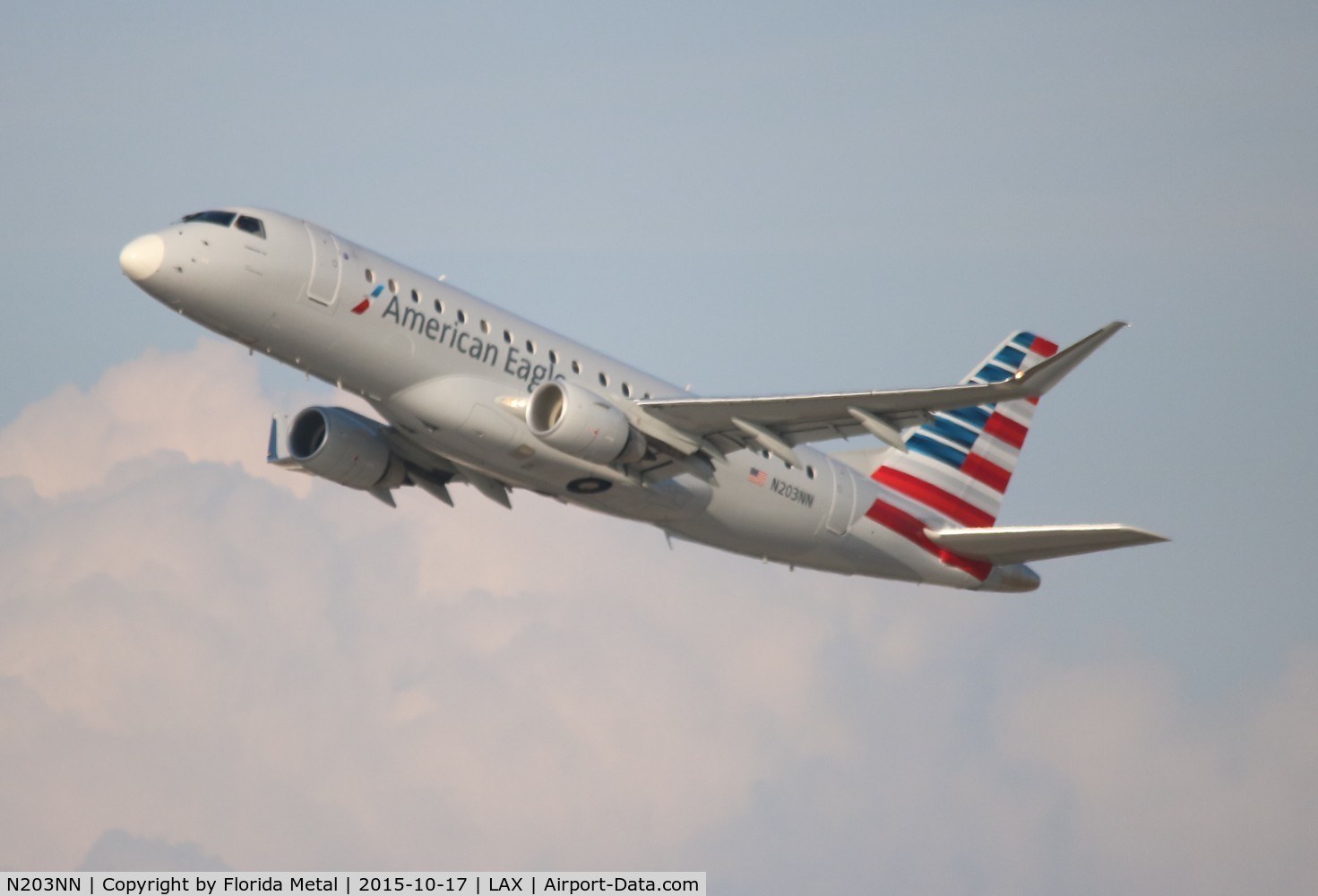 N203NN, 2015 Embraer 175LR (ERJ-170-200LR) C/N 17000473, American Eagle